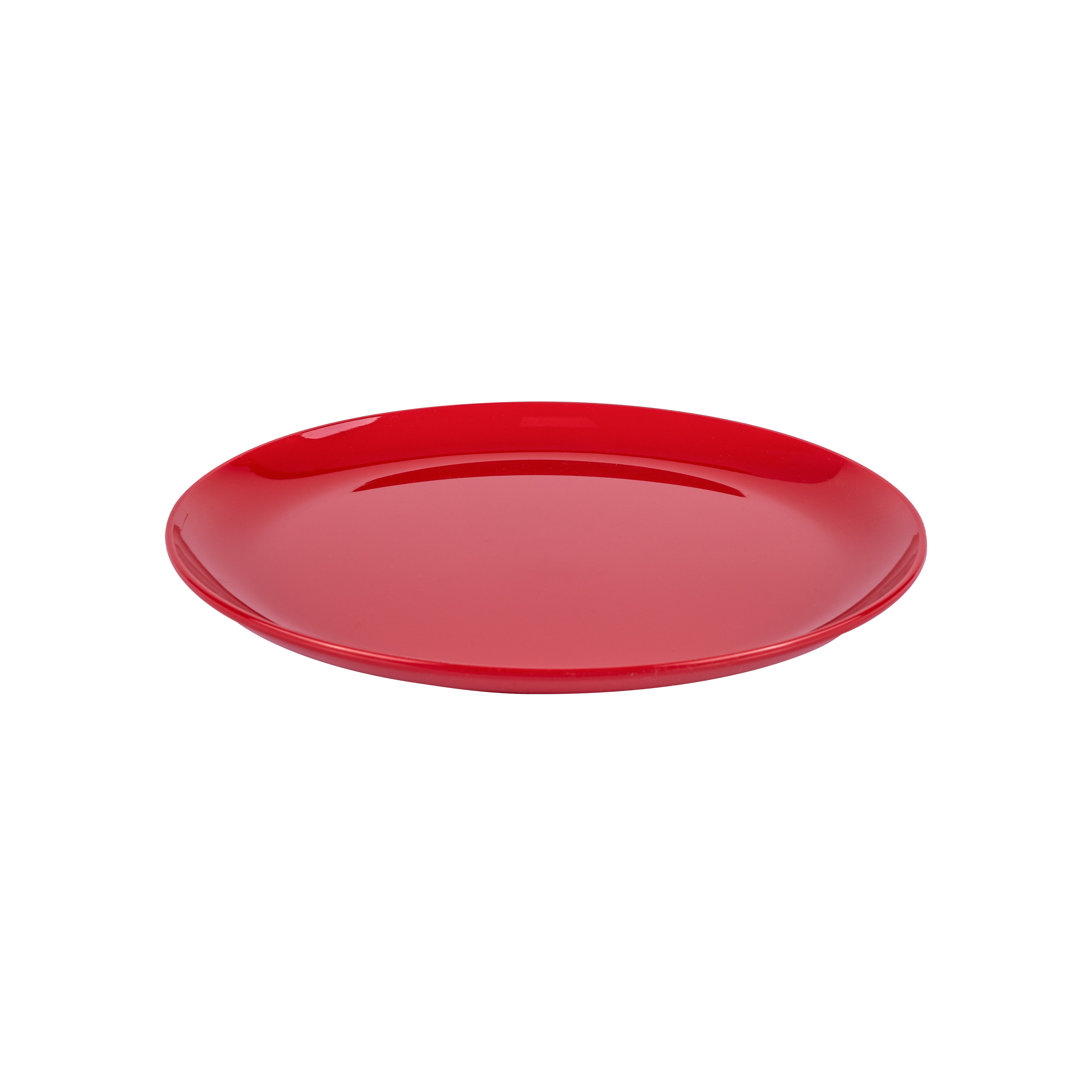 Kleiner flacher Teller (PP), Ø 19 cm, rot