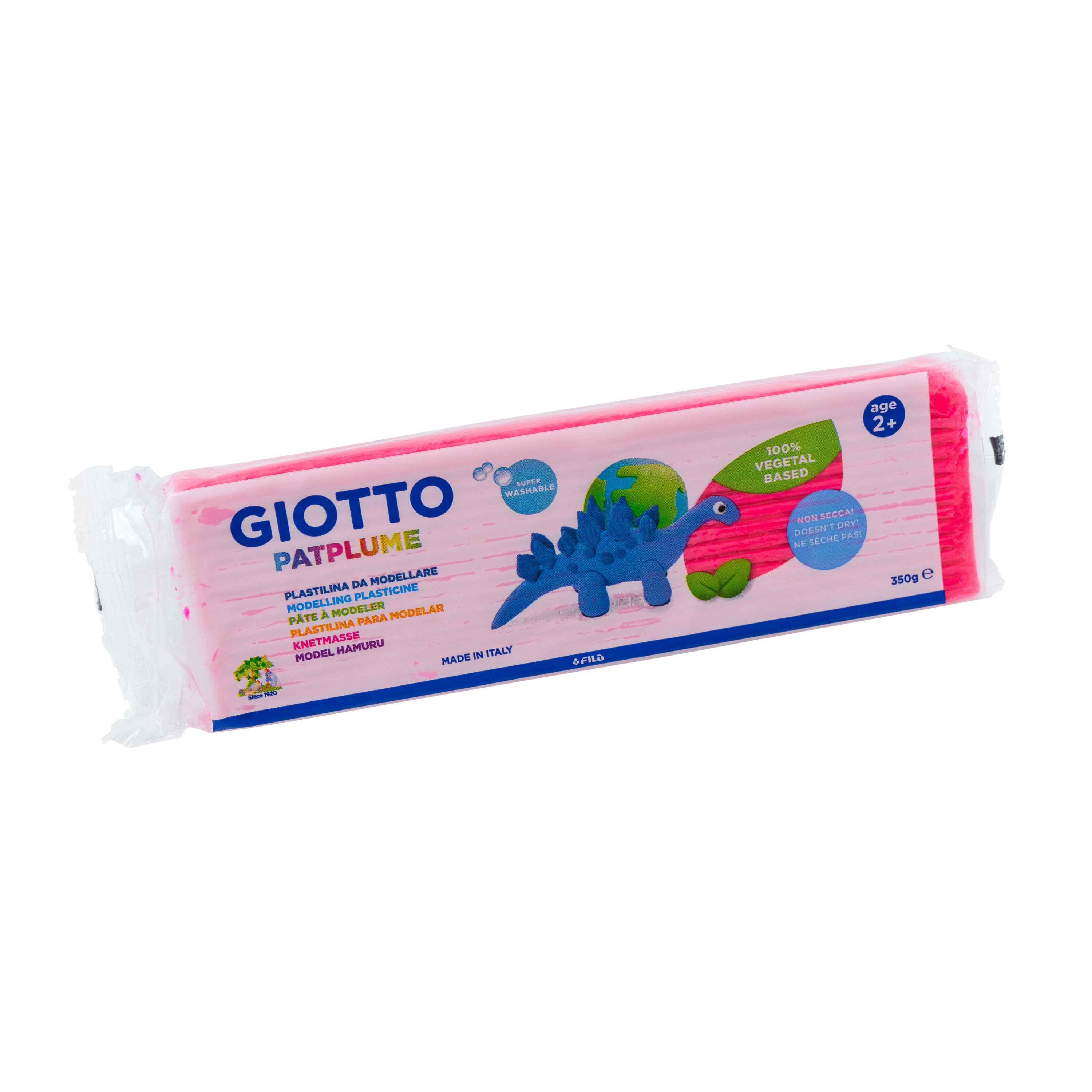 GIOTTO Patplume Modelliermasse 350 g, pink