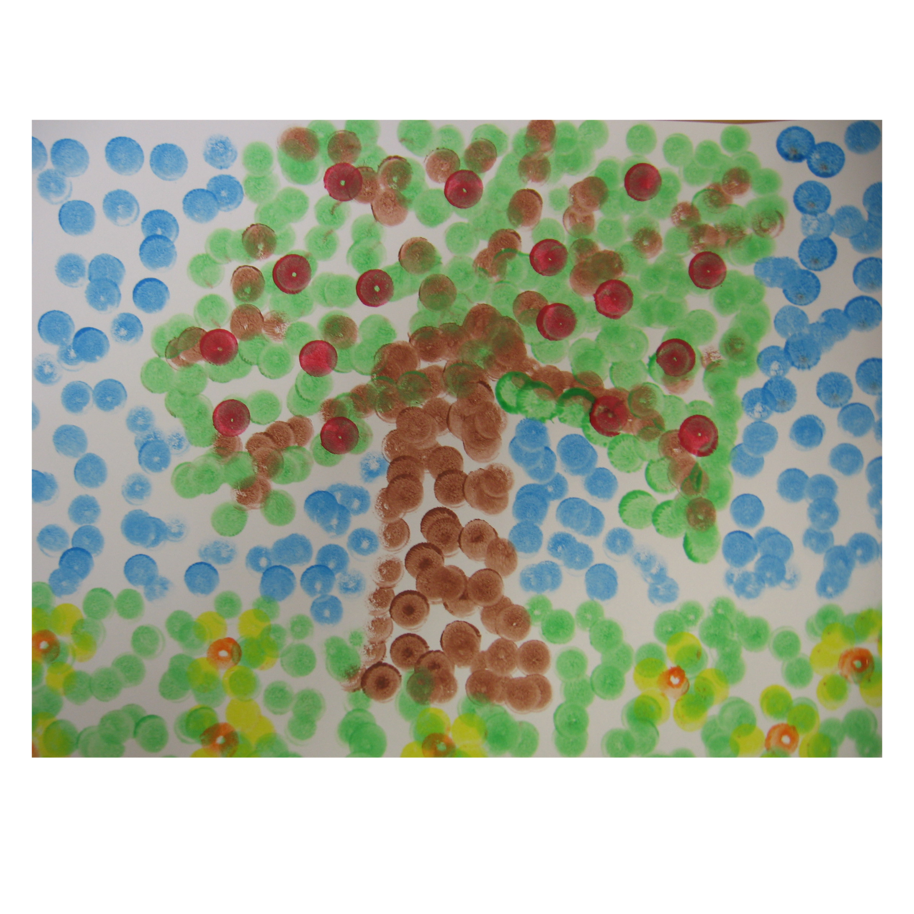 Spongy Plakatfarbe im 6er-Set, farbig sortiert, je 70 ml