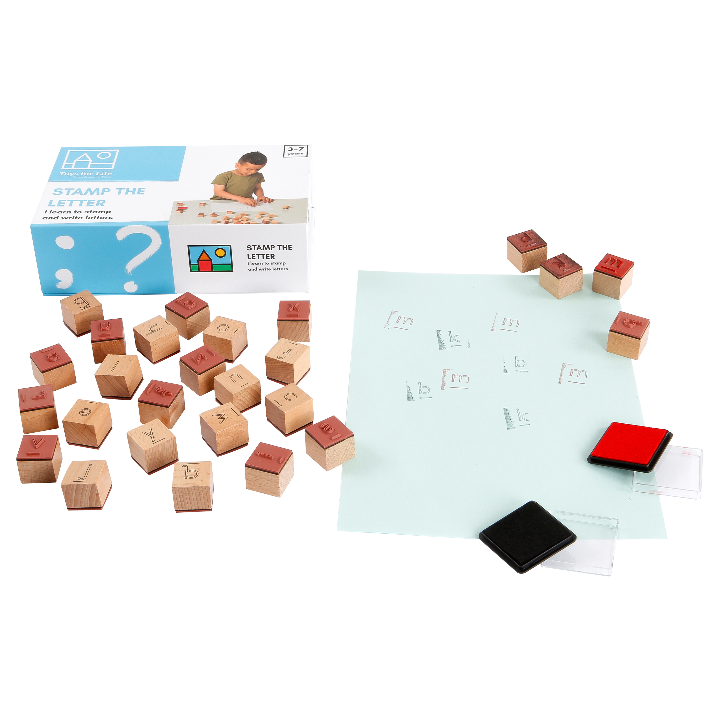 Toys for Life 'Stamp the letter – Stemple den Buchstaben'