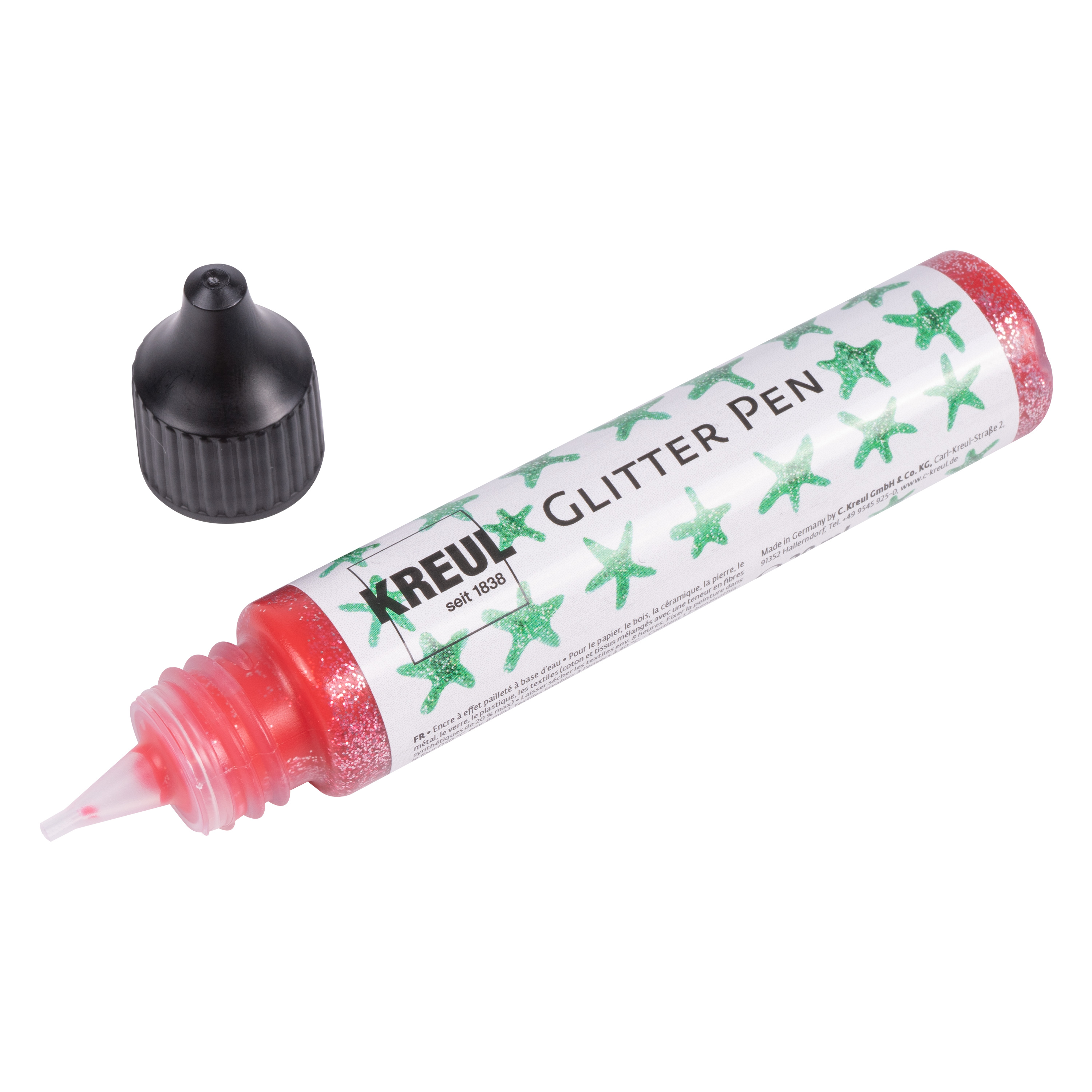 KREUL Glitter Pen 29 ml, rot