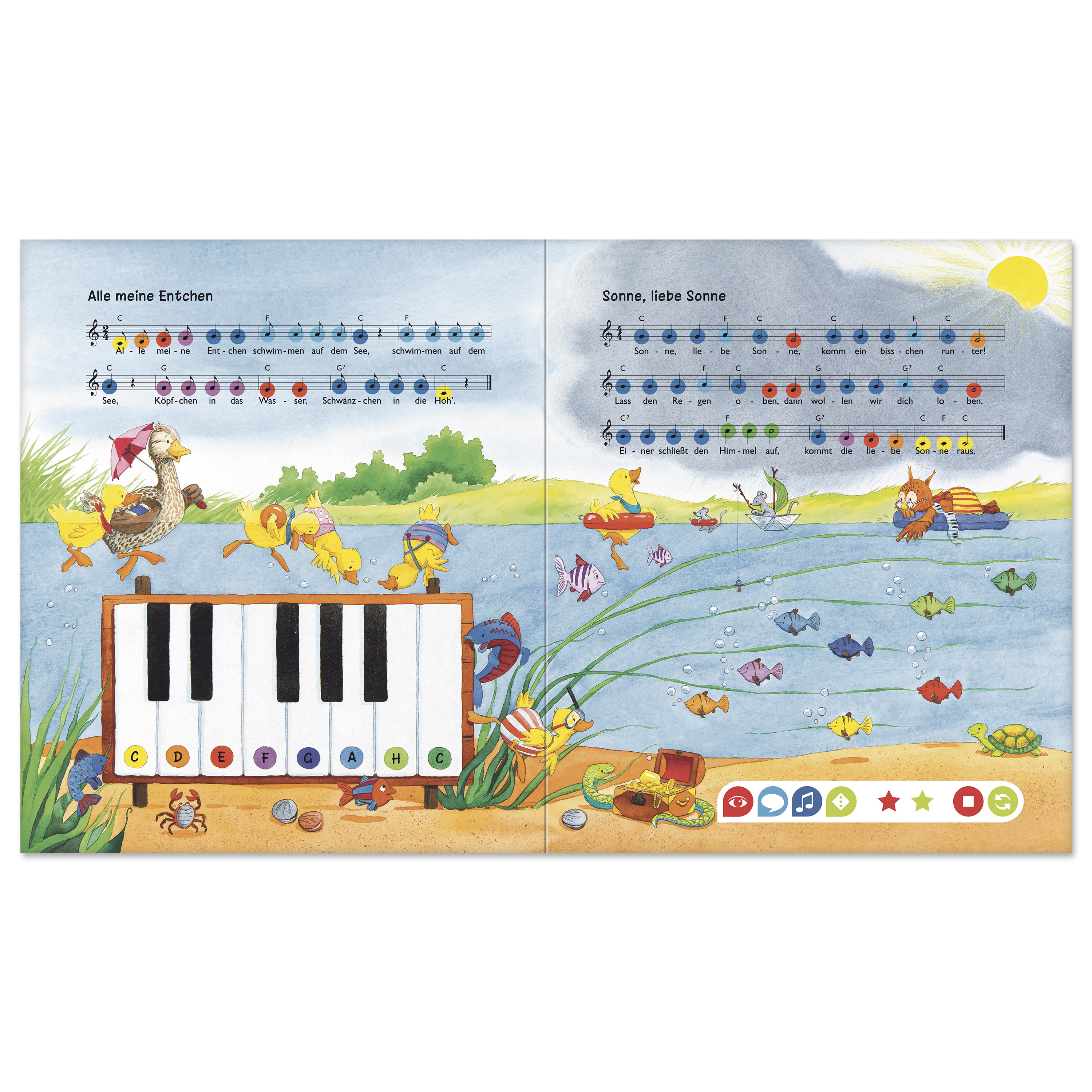tiptoi® Liederbuch 'Meine schönsten Kinderlieder'