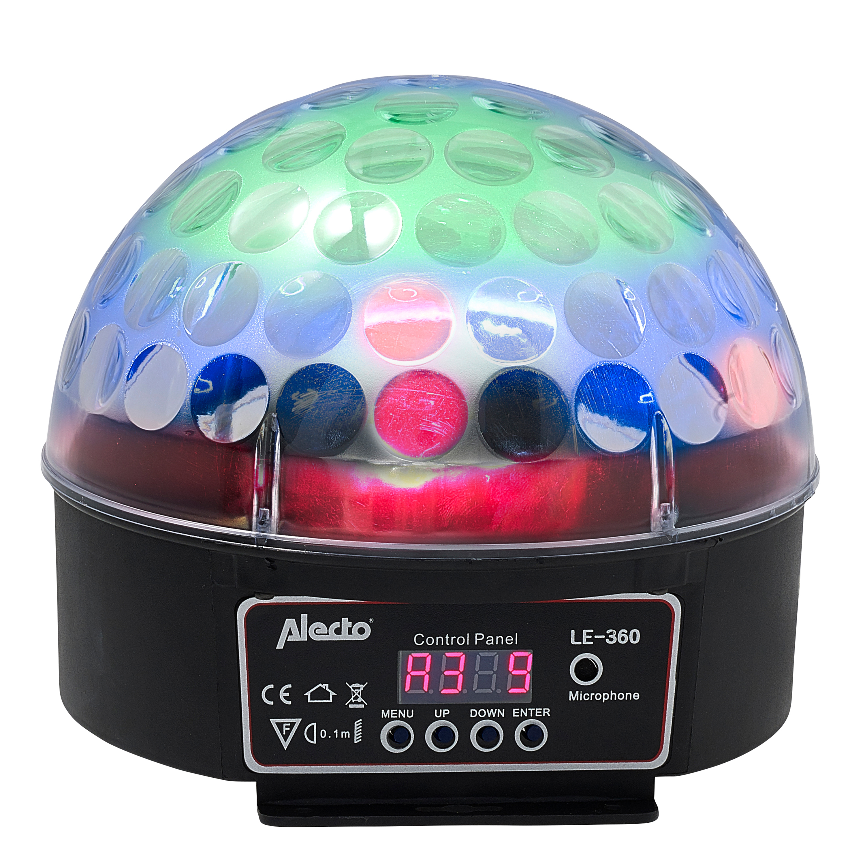 Disco-Leuchte 'LE-360' mit LED-Lichteffekten