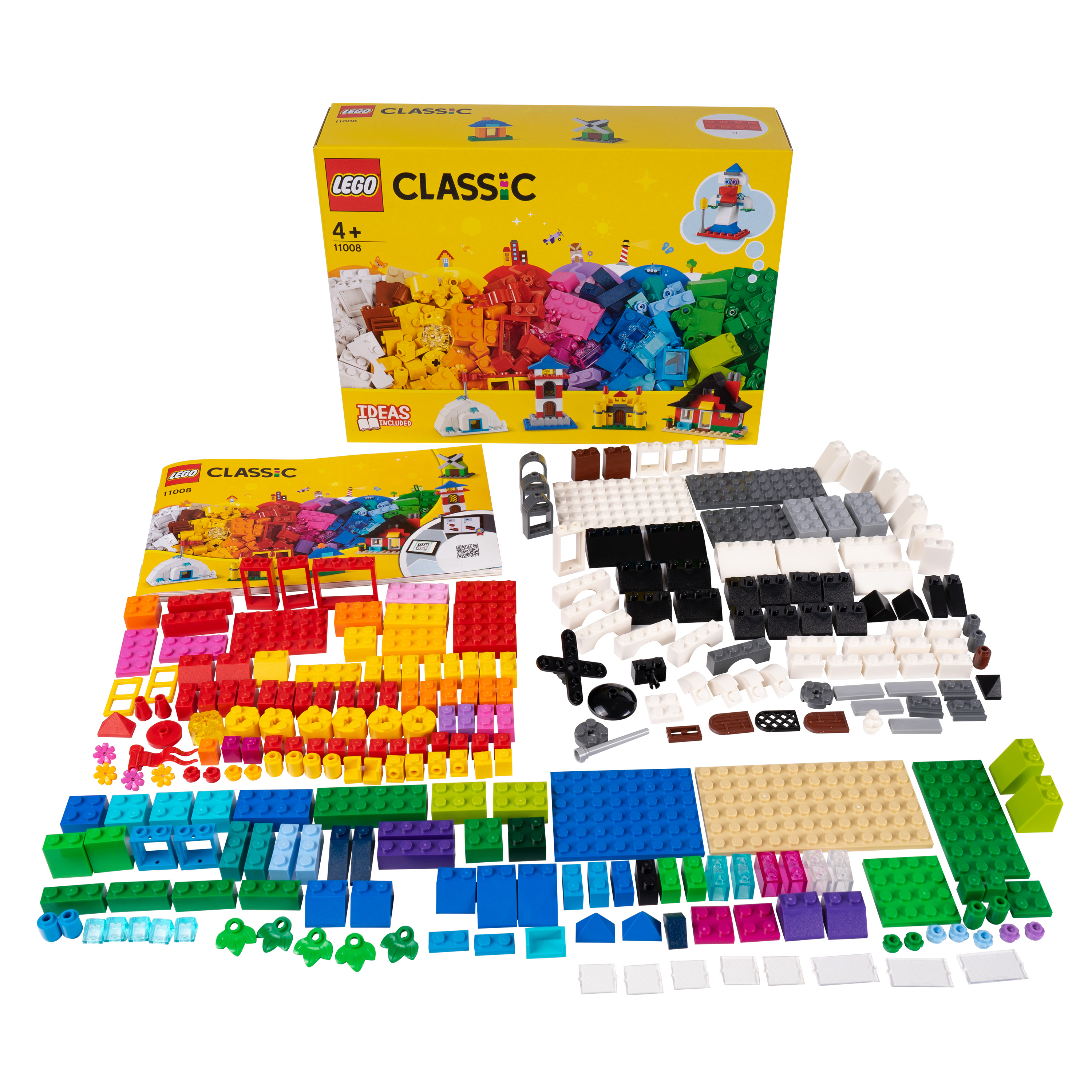 LEGO® Classic  Bauset 'Bunte Häuser', 270 Teile