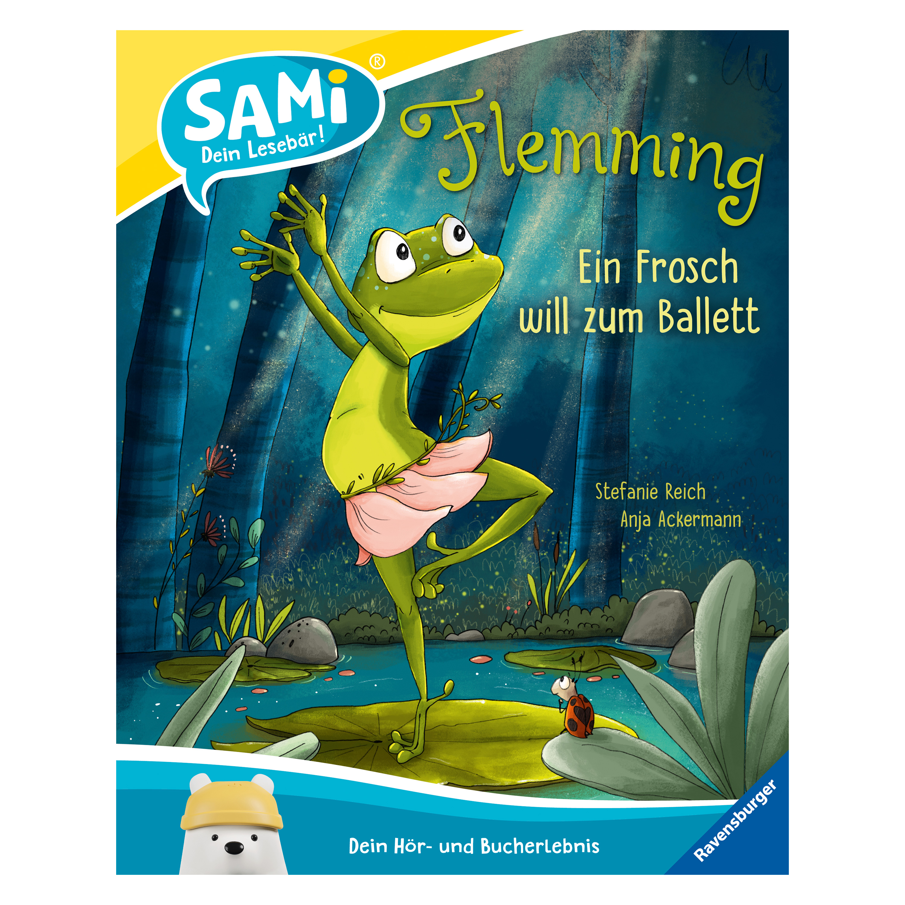 SAMi Buch 'Flemming – Ein Frosch will zum Ballett'