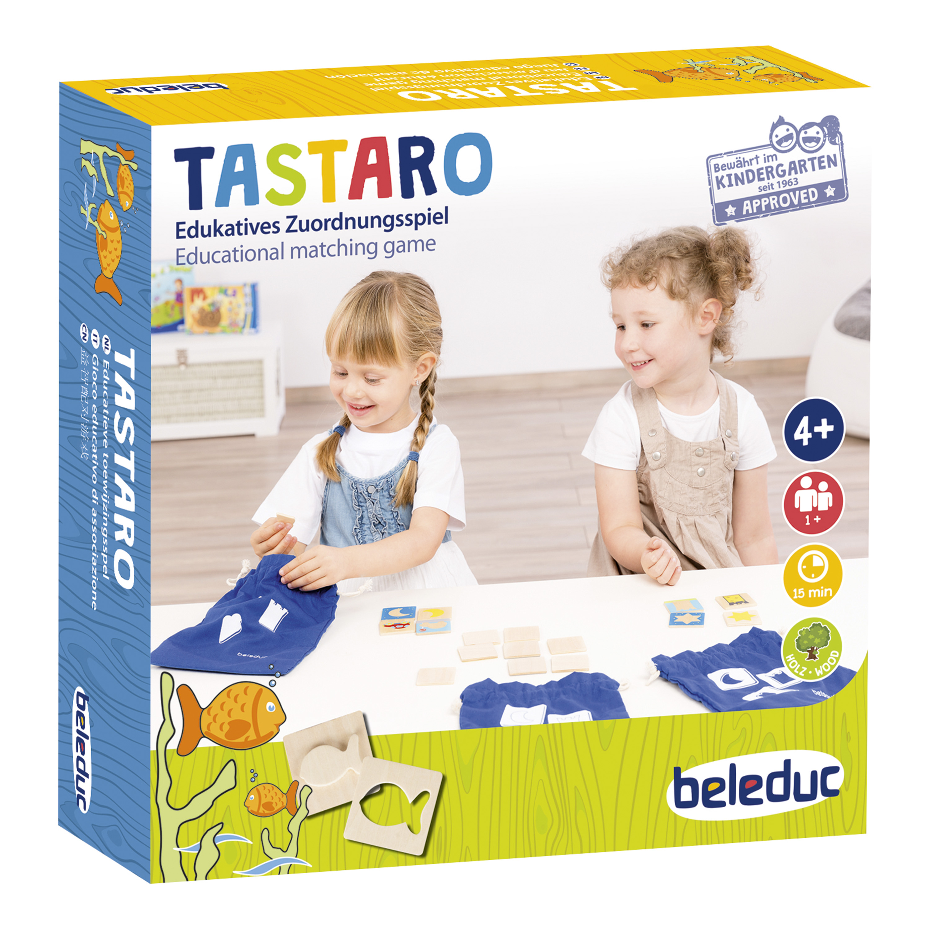 Tastaro, Memo- & Tastspiel, ab 4 Jahre