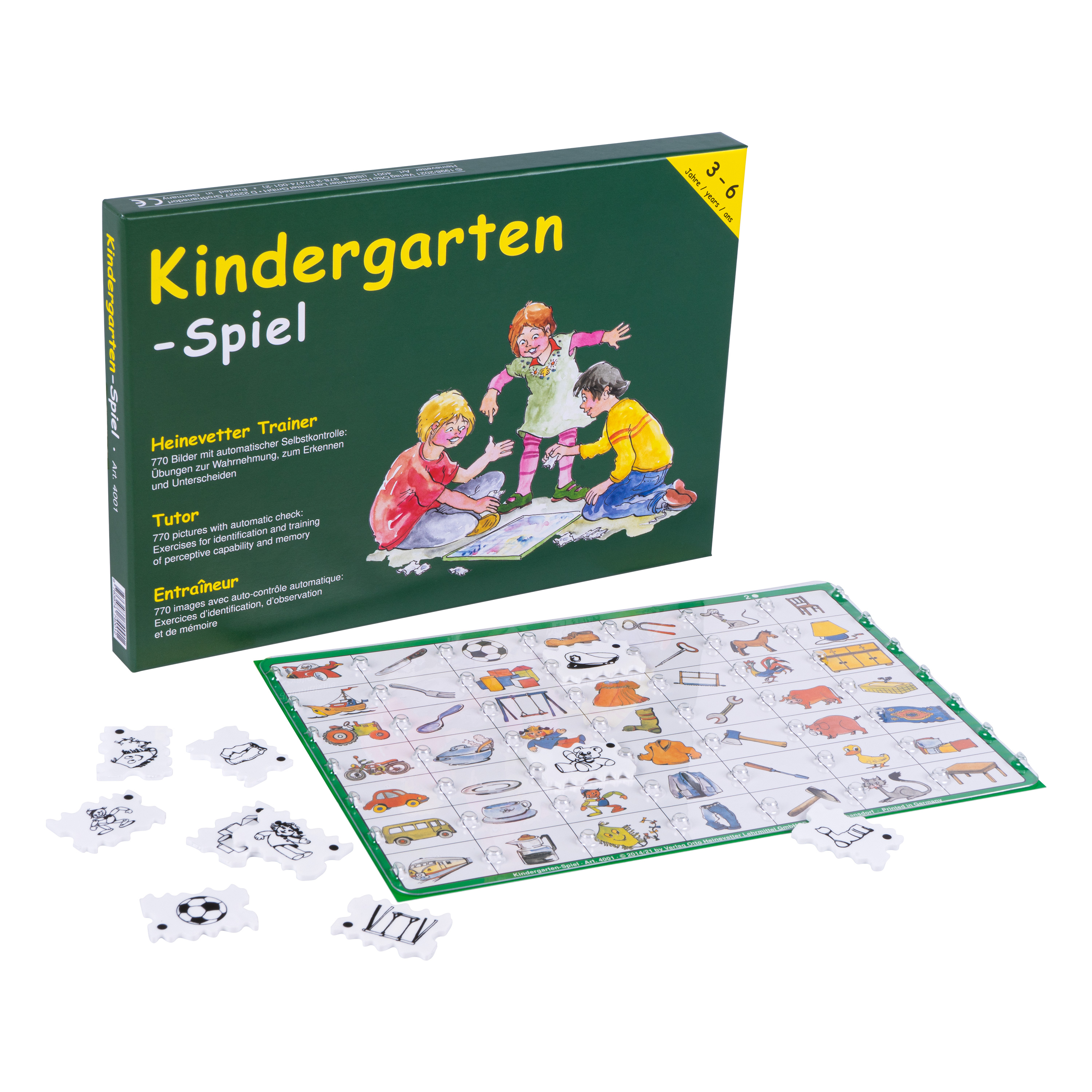 Heinevetter Kindergarten-Set, 4 Spiele