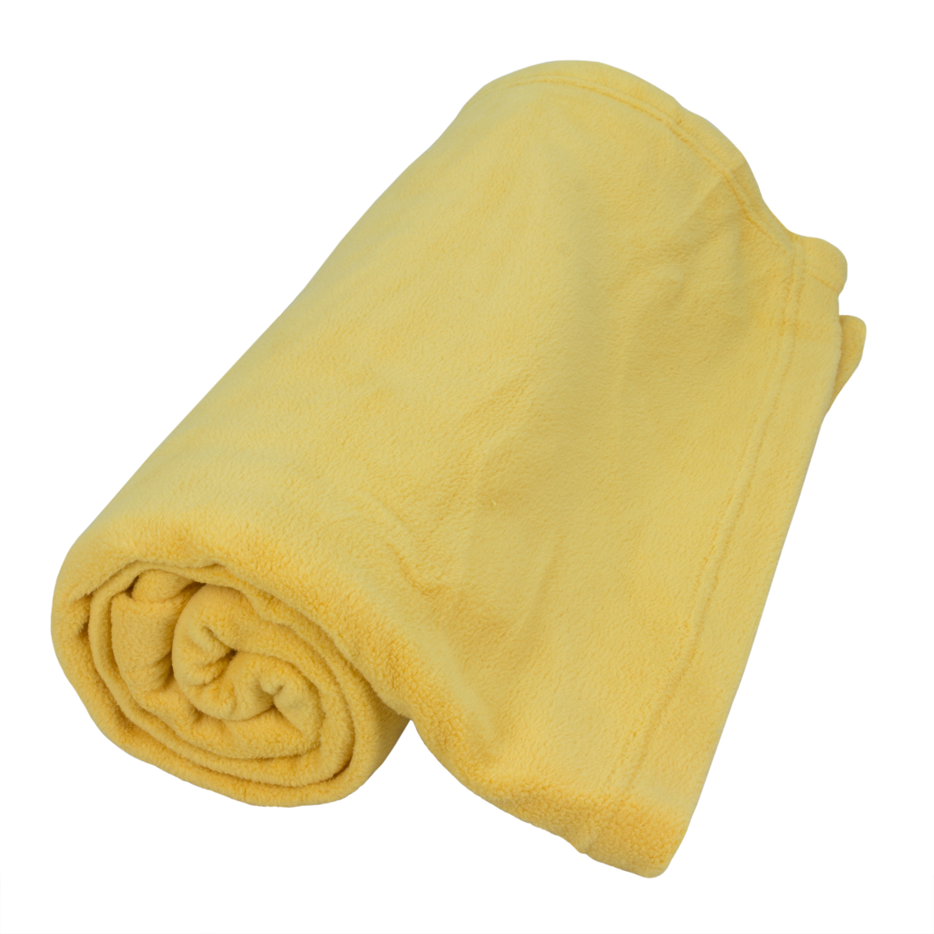 Fleece-Decke 'gelb', 150 x 100 cm