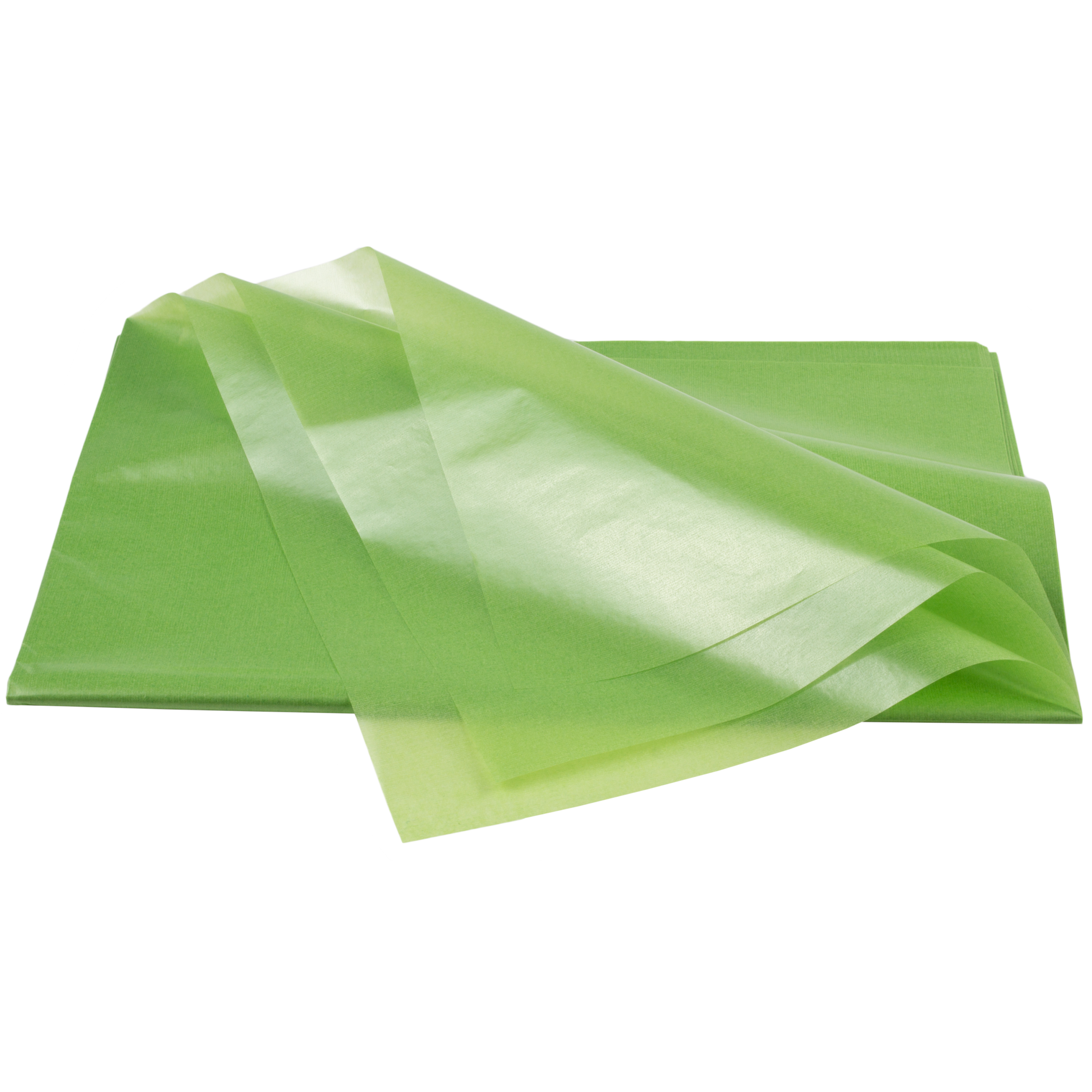 Transparentpapier hellgrün, 25 Bögen