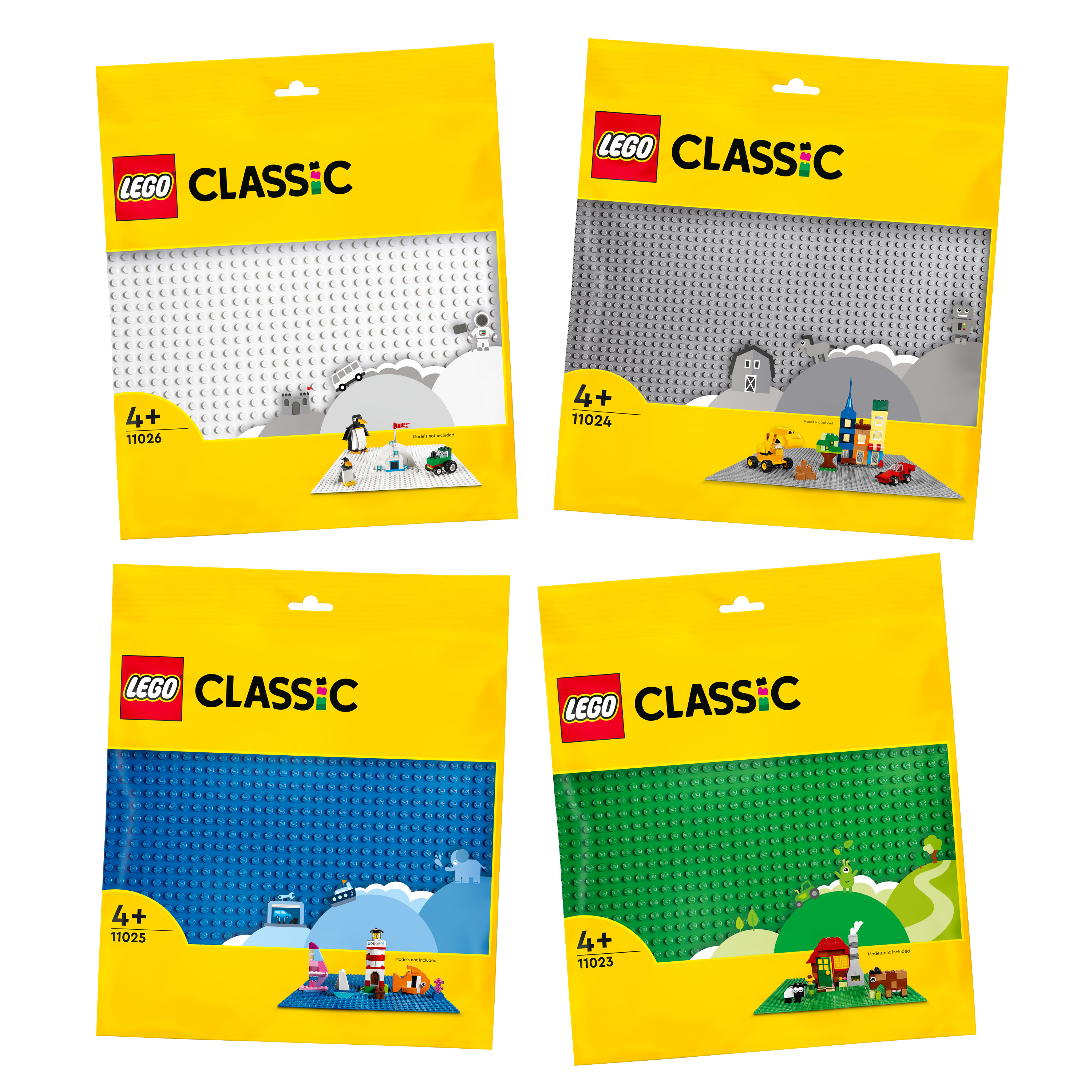 LEGO® classic Bauplatte, in Einzelfarben