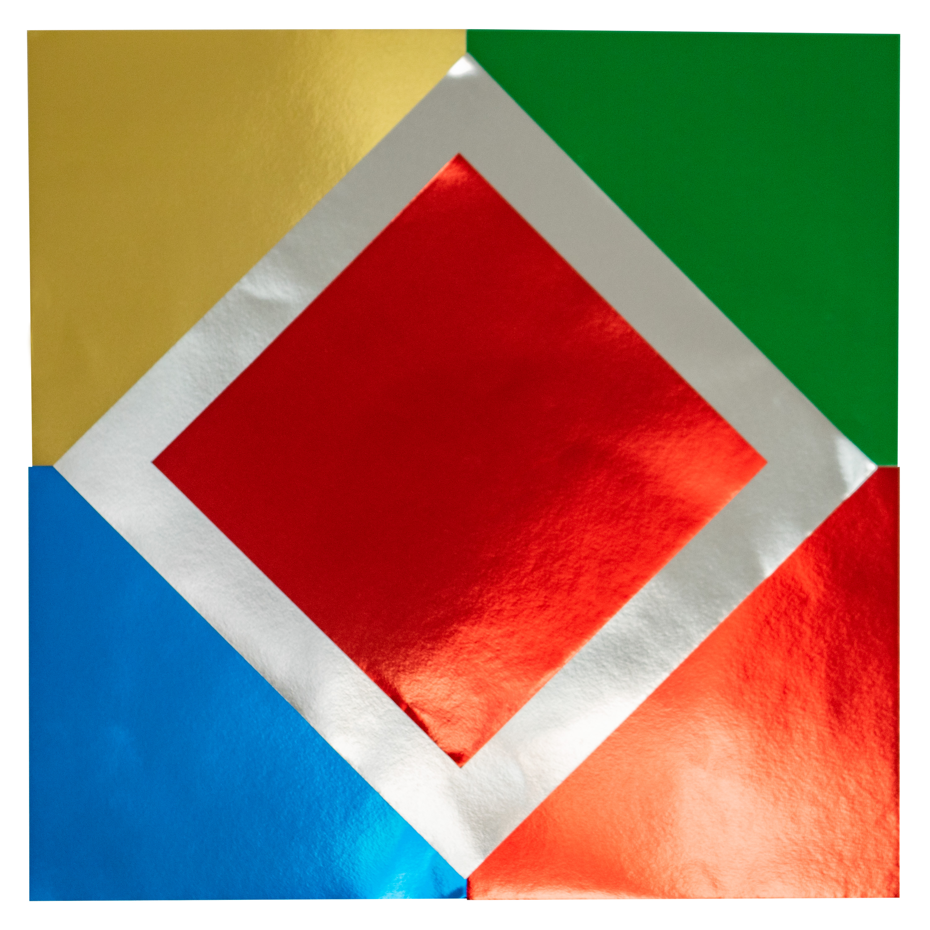 Origami Faltblätter Alufolie, Standard, 20 x 20 cm