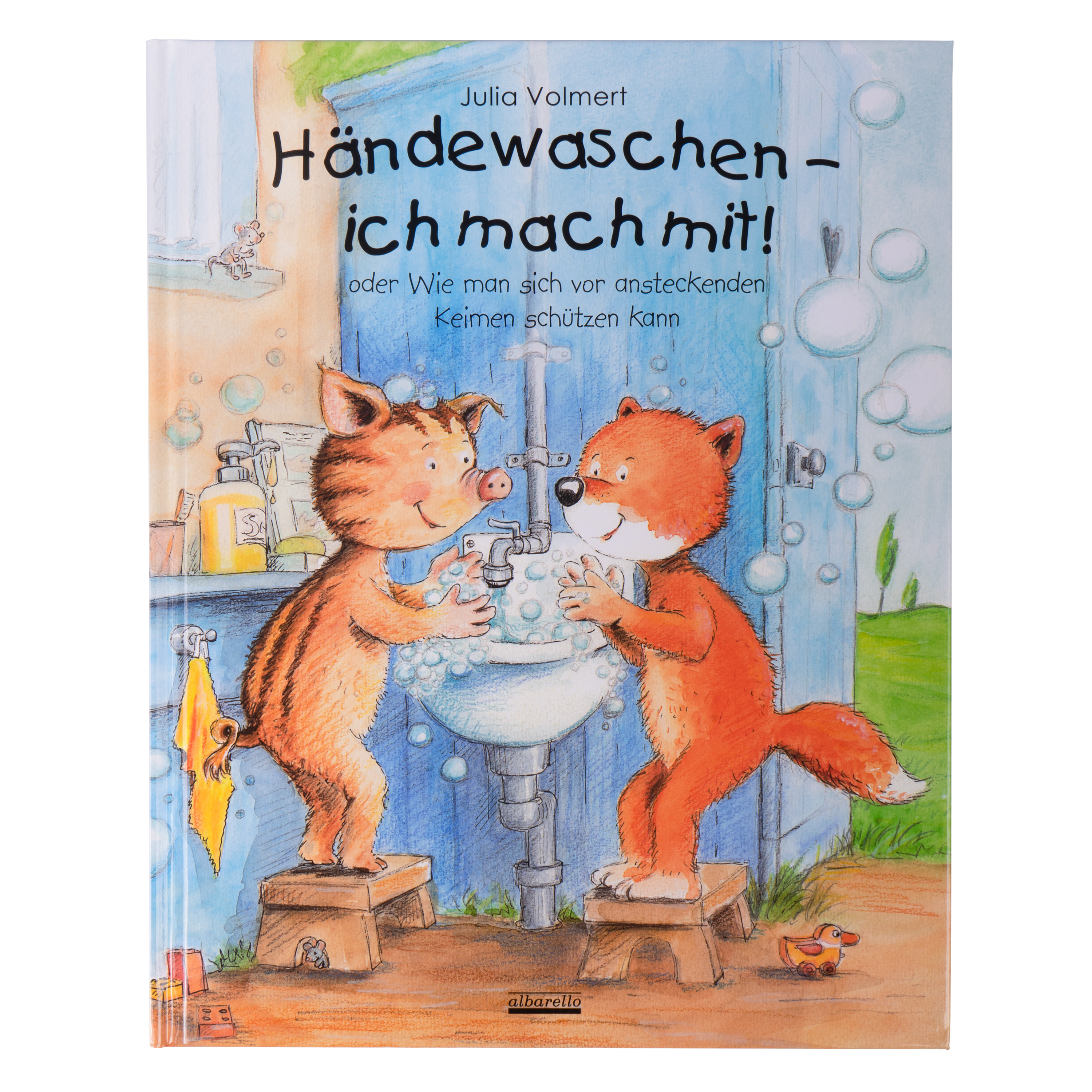 Bilderbuch 'Händewaschen – Ich mach mit'
