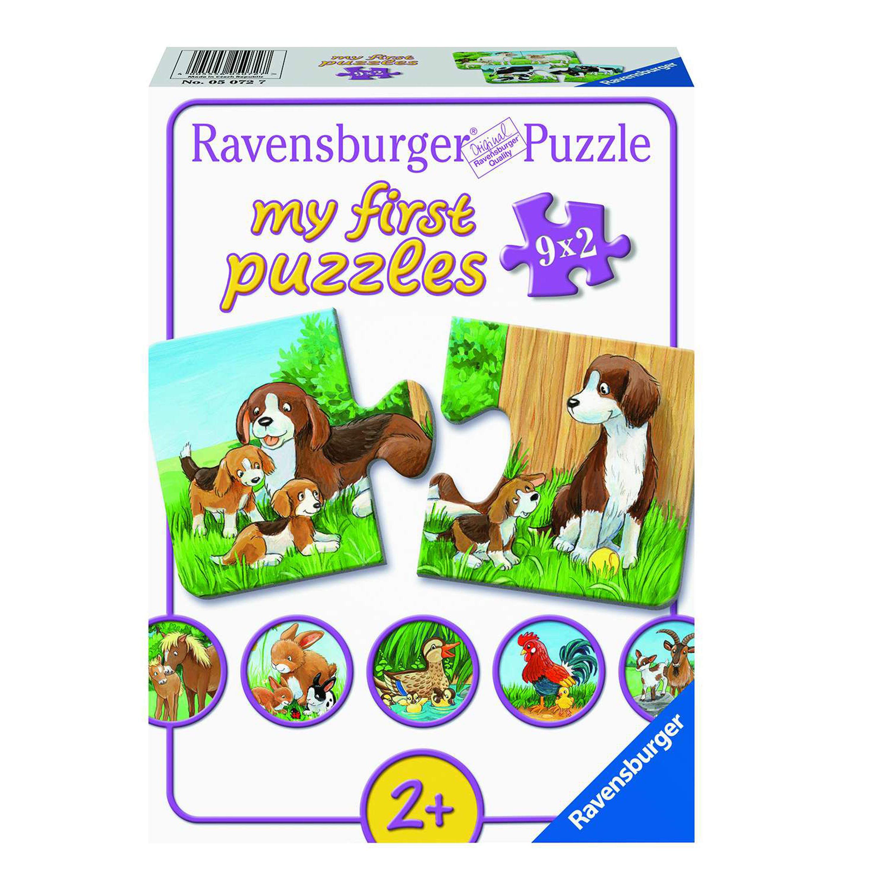 My first Puzzles 'Tierfamilien auf dem Bauernhof'