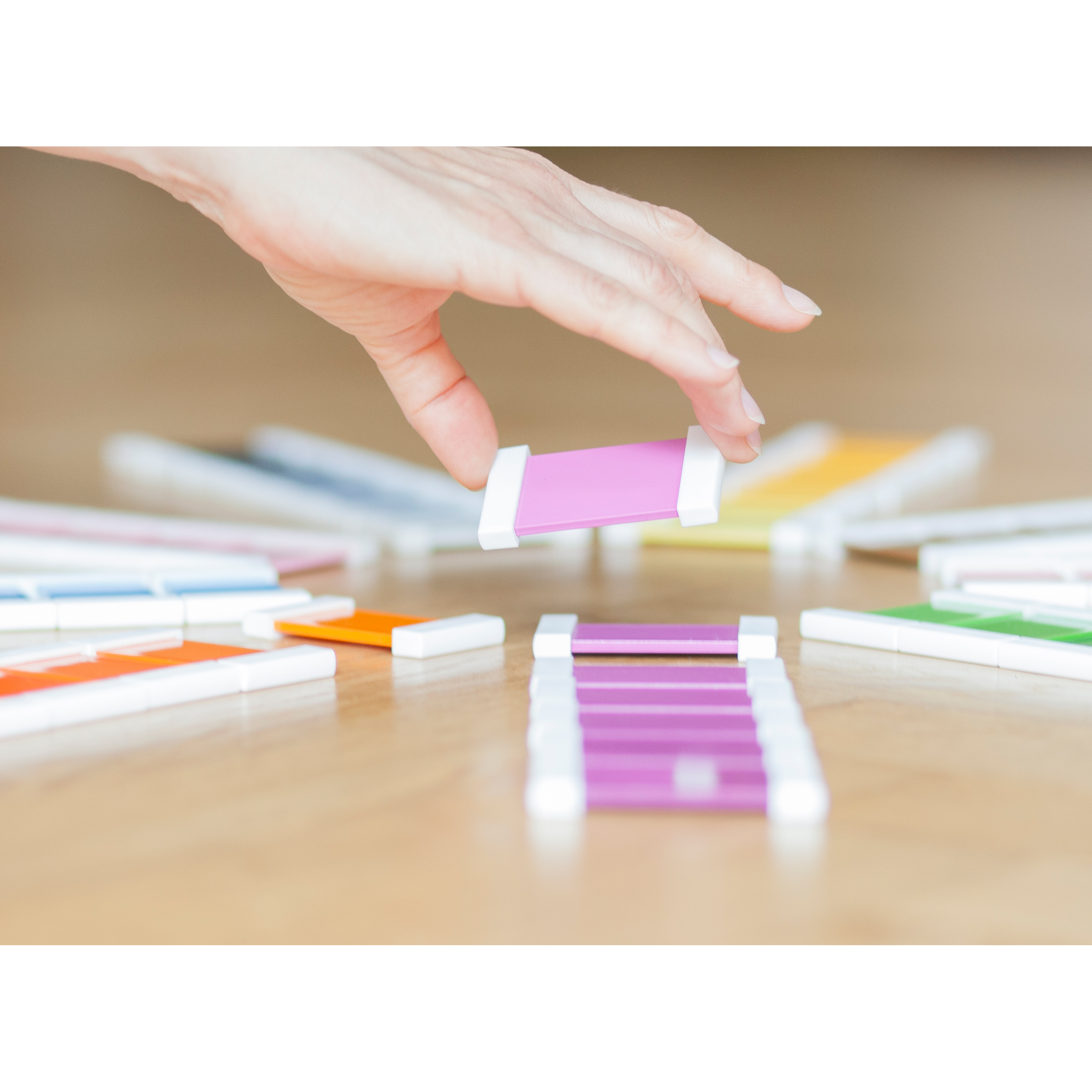Farbtäfelchen - Schattierungskasten mit 9 Farben