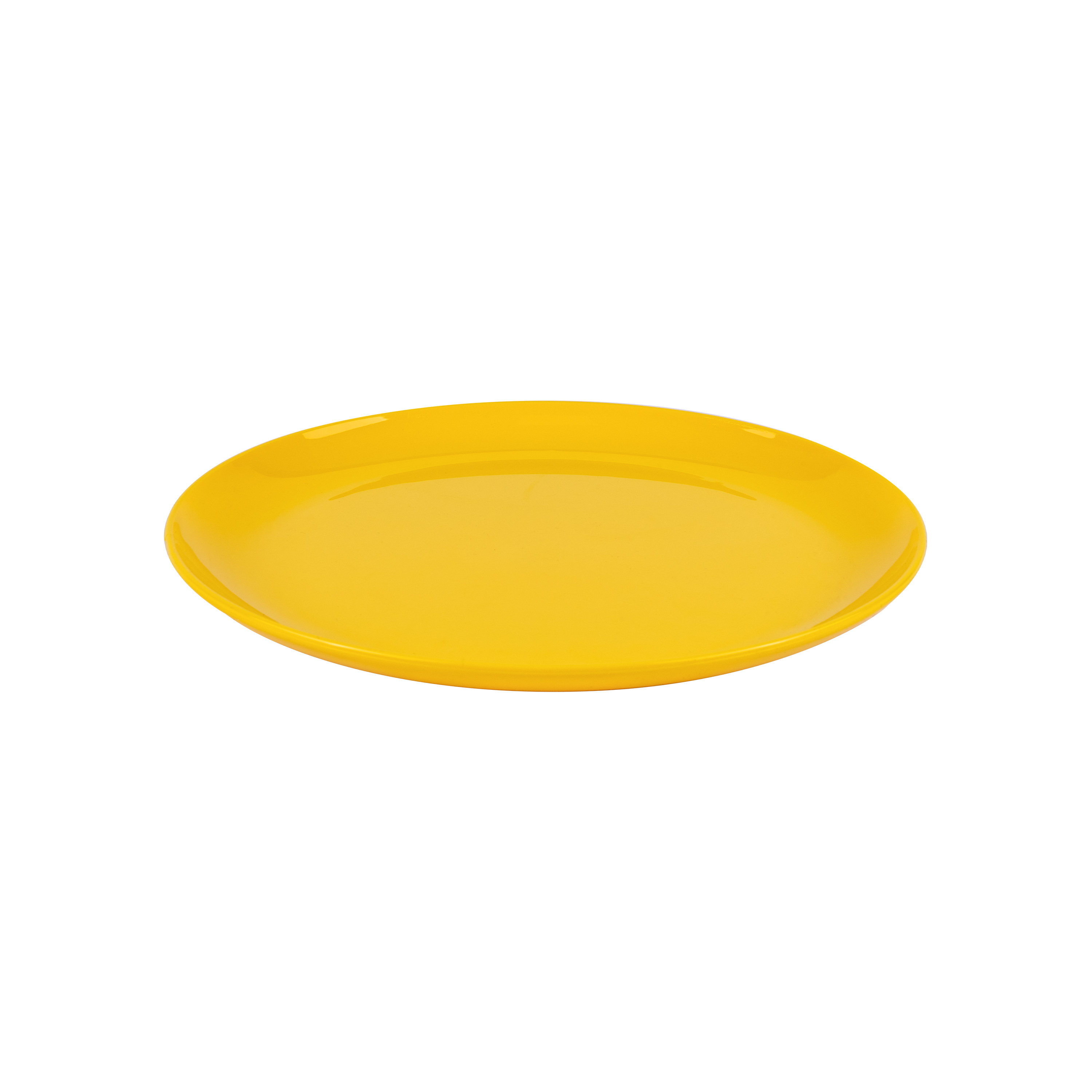 Kleiner flacher Teller (PP), Ø 19 cm, gelb