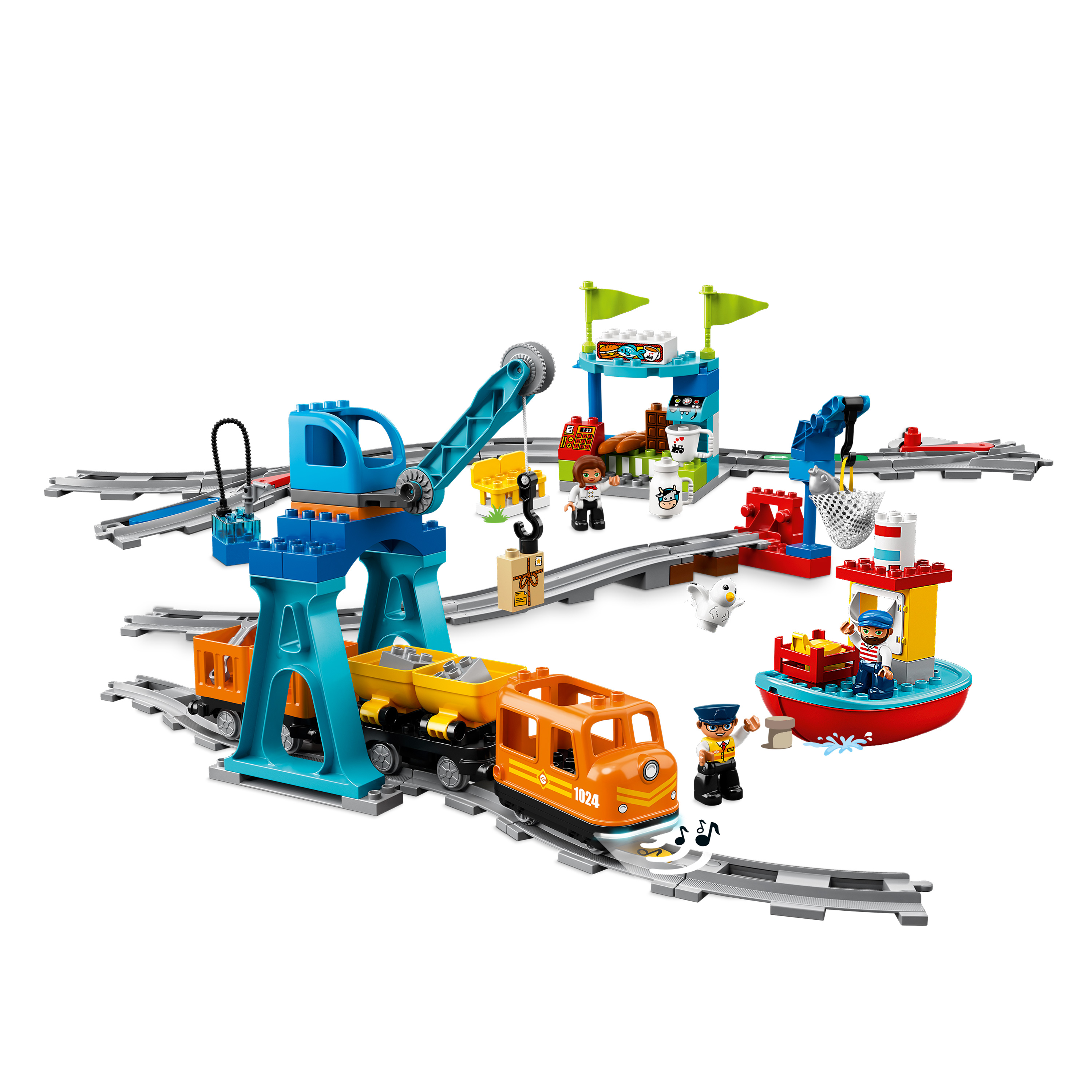LEGO® DUPLO® Güterzug, 105 Teile