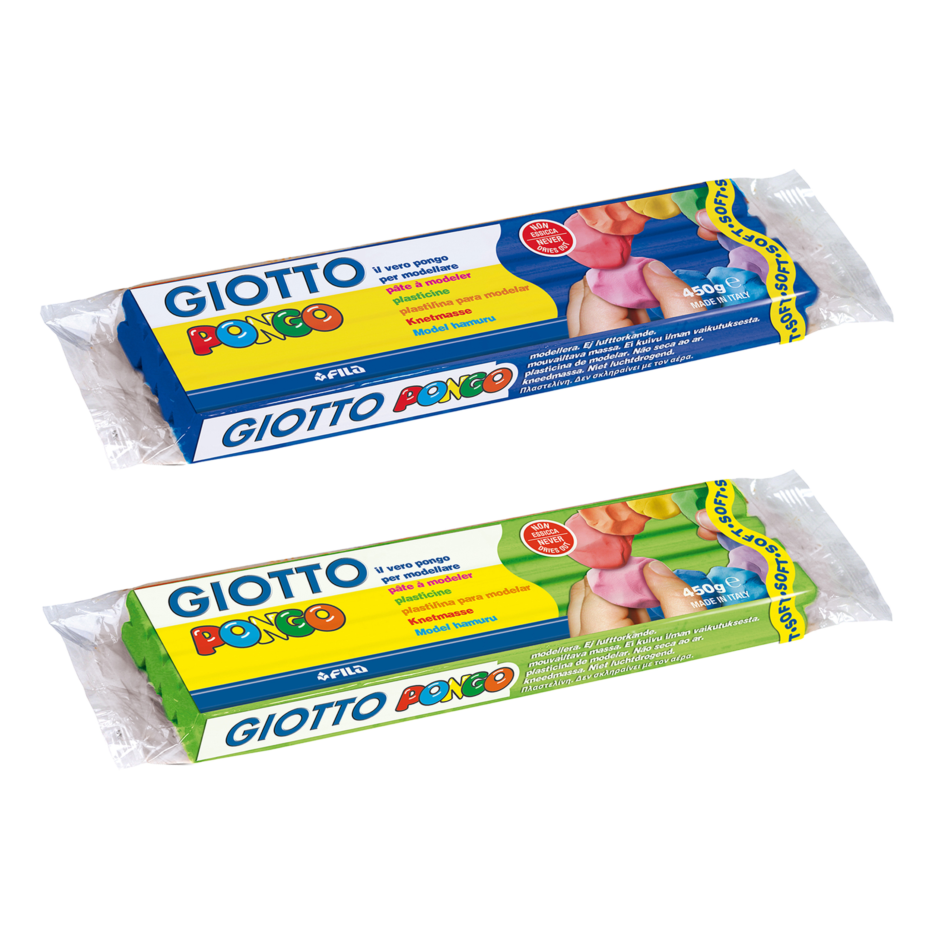 GIOTTO Pongo Modellier-Knetmasse, in Einzelfarben