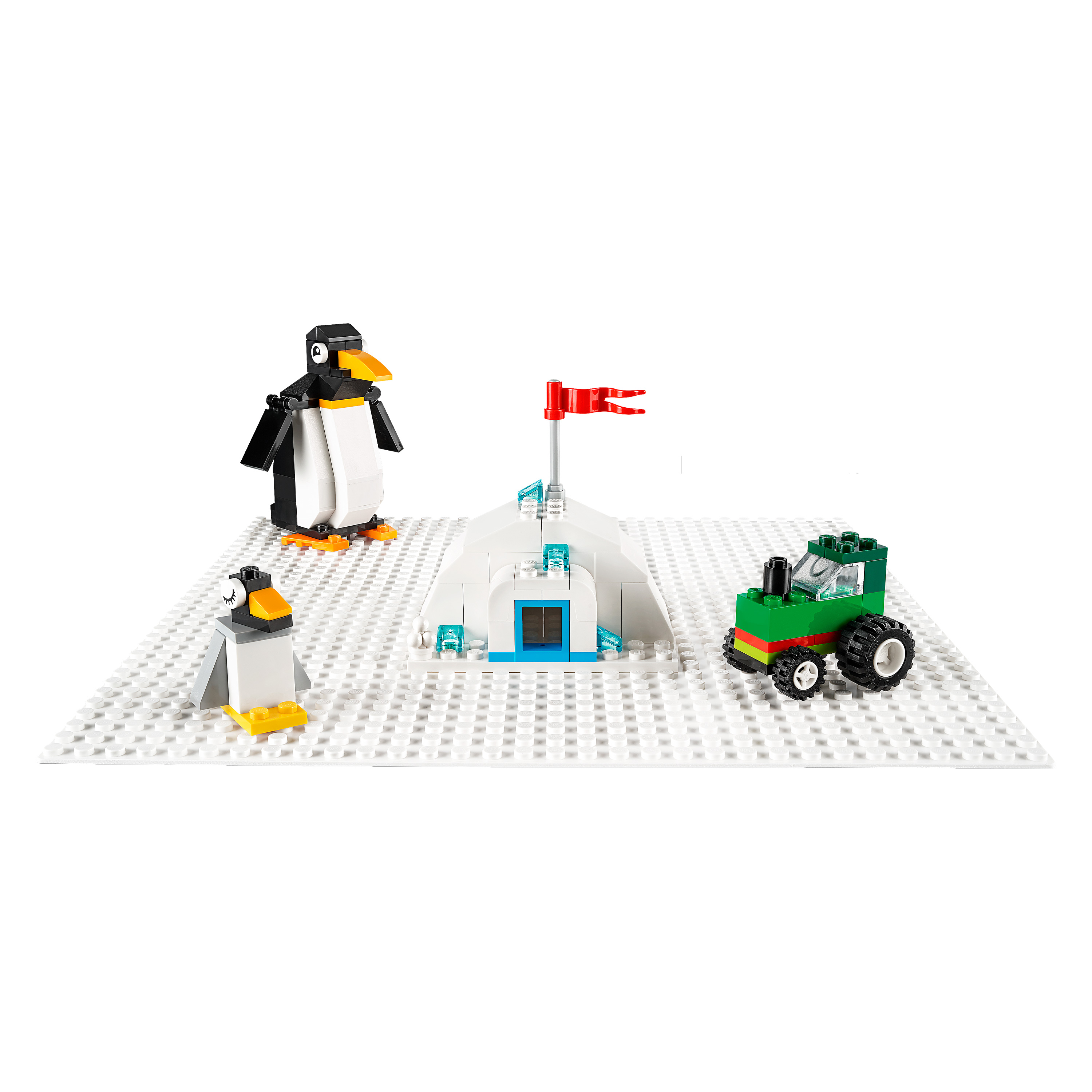 Grund-Platte Lego Klemm-bau-Steine 11023 - grün Bau-Platte