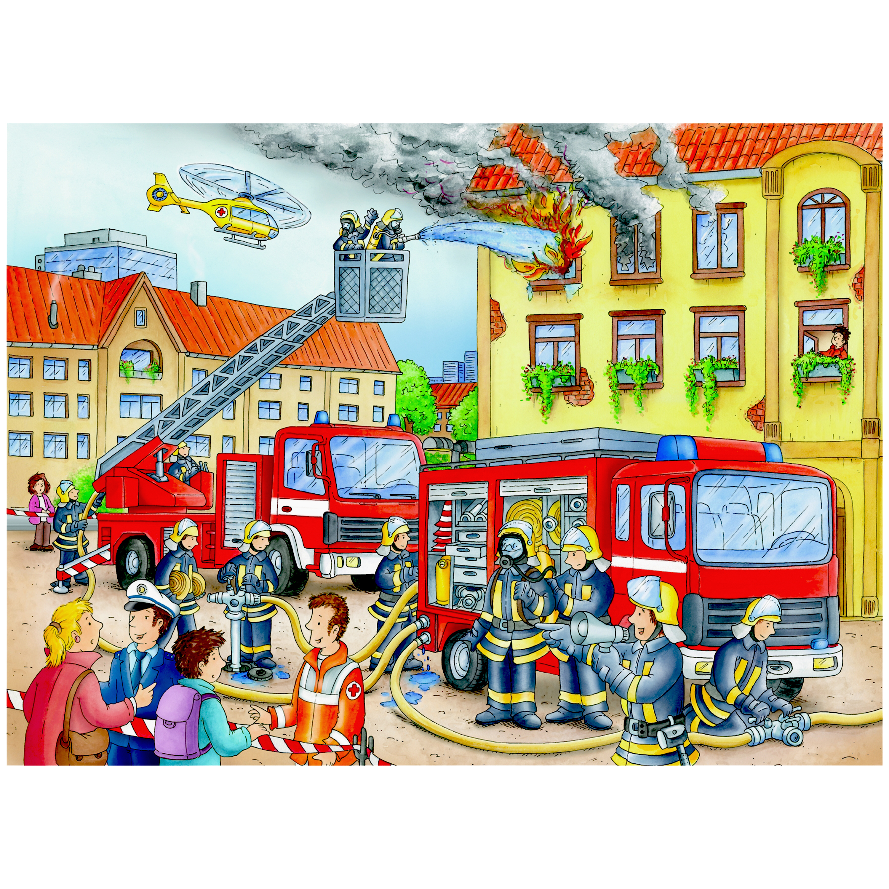 XXL-Puzzle 'Unsere Feuerwehr'