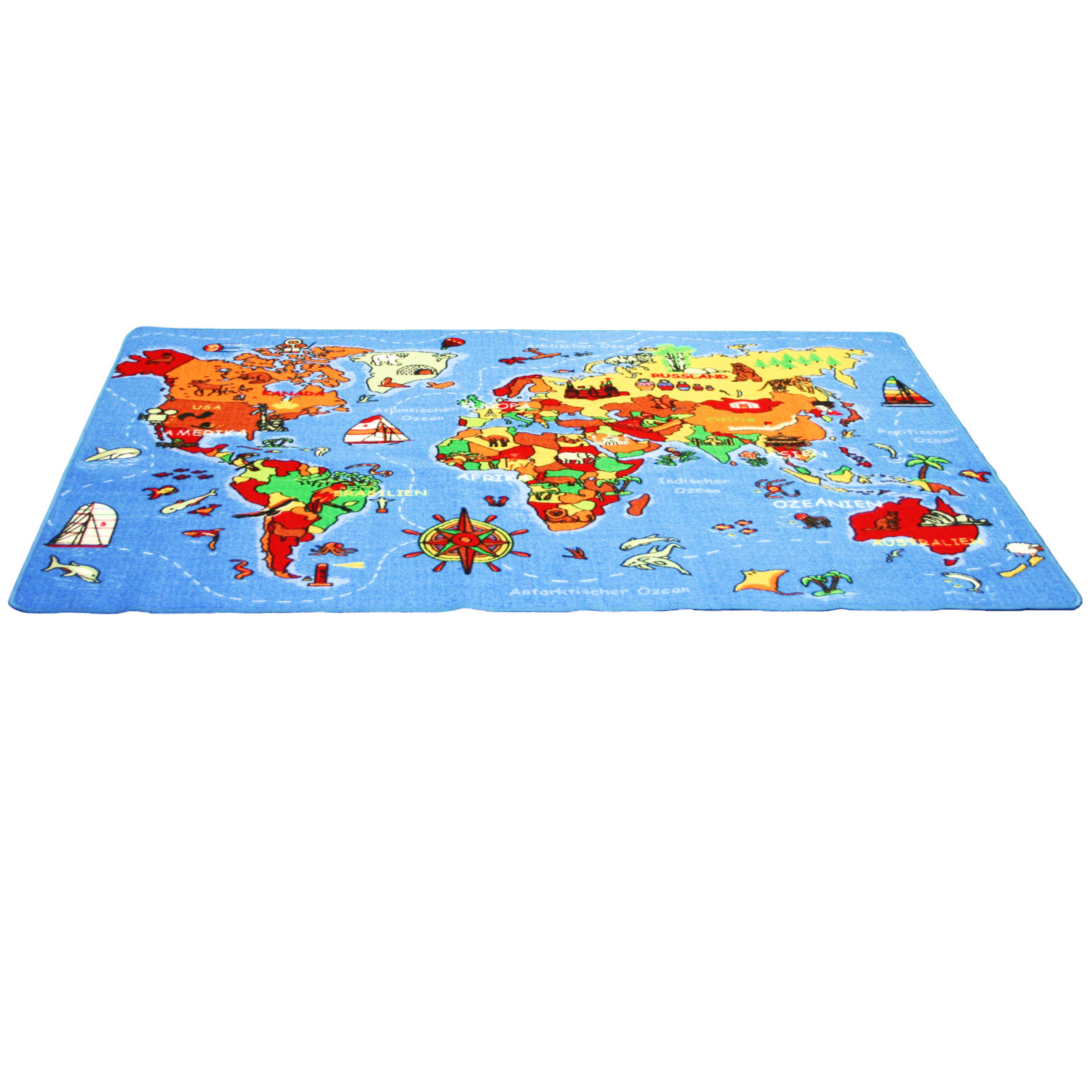 Spielteppich 'Die Welt', 200 x 140 cm