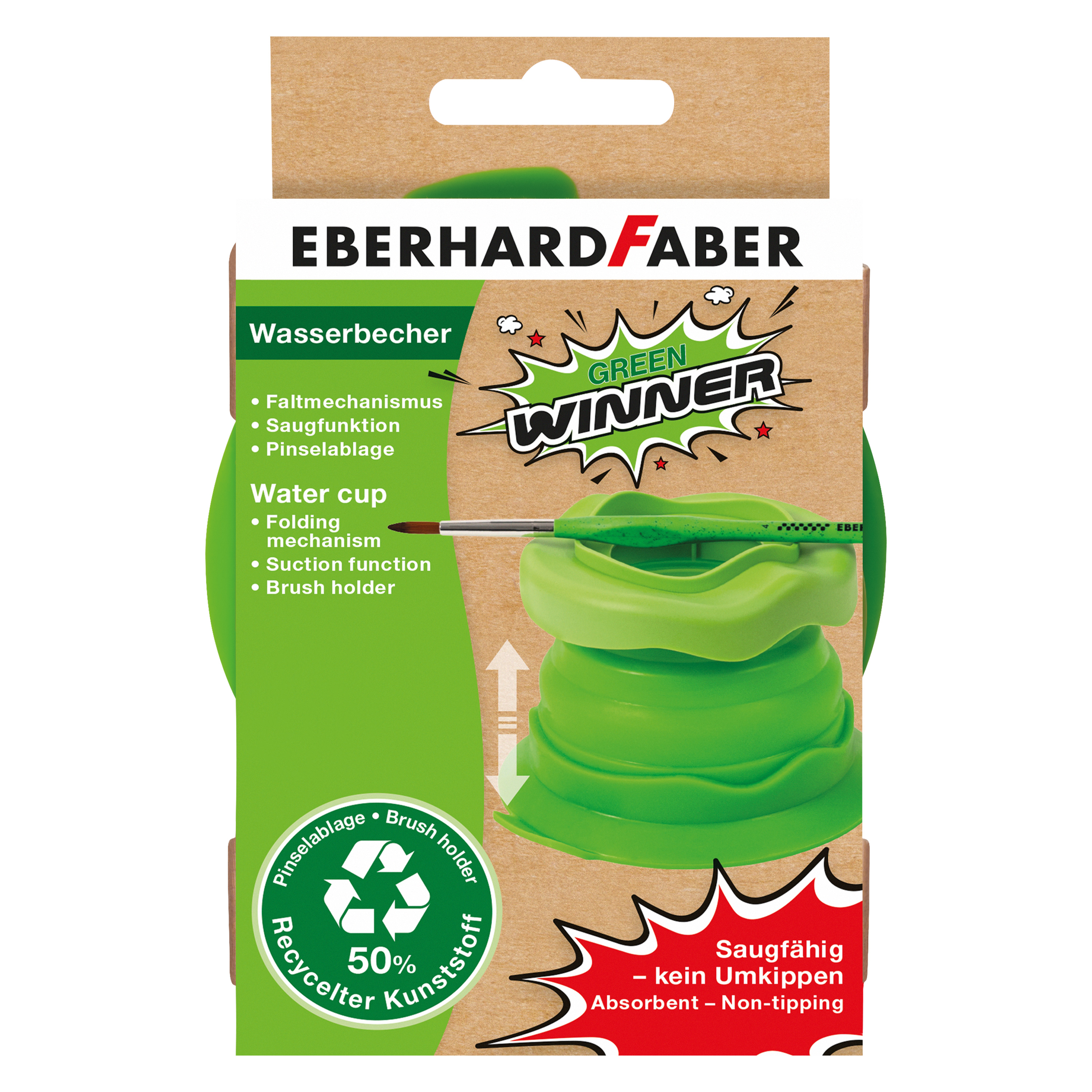 Eberhard Faber Wasserbecher 'Green Winner'