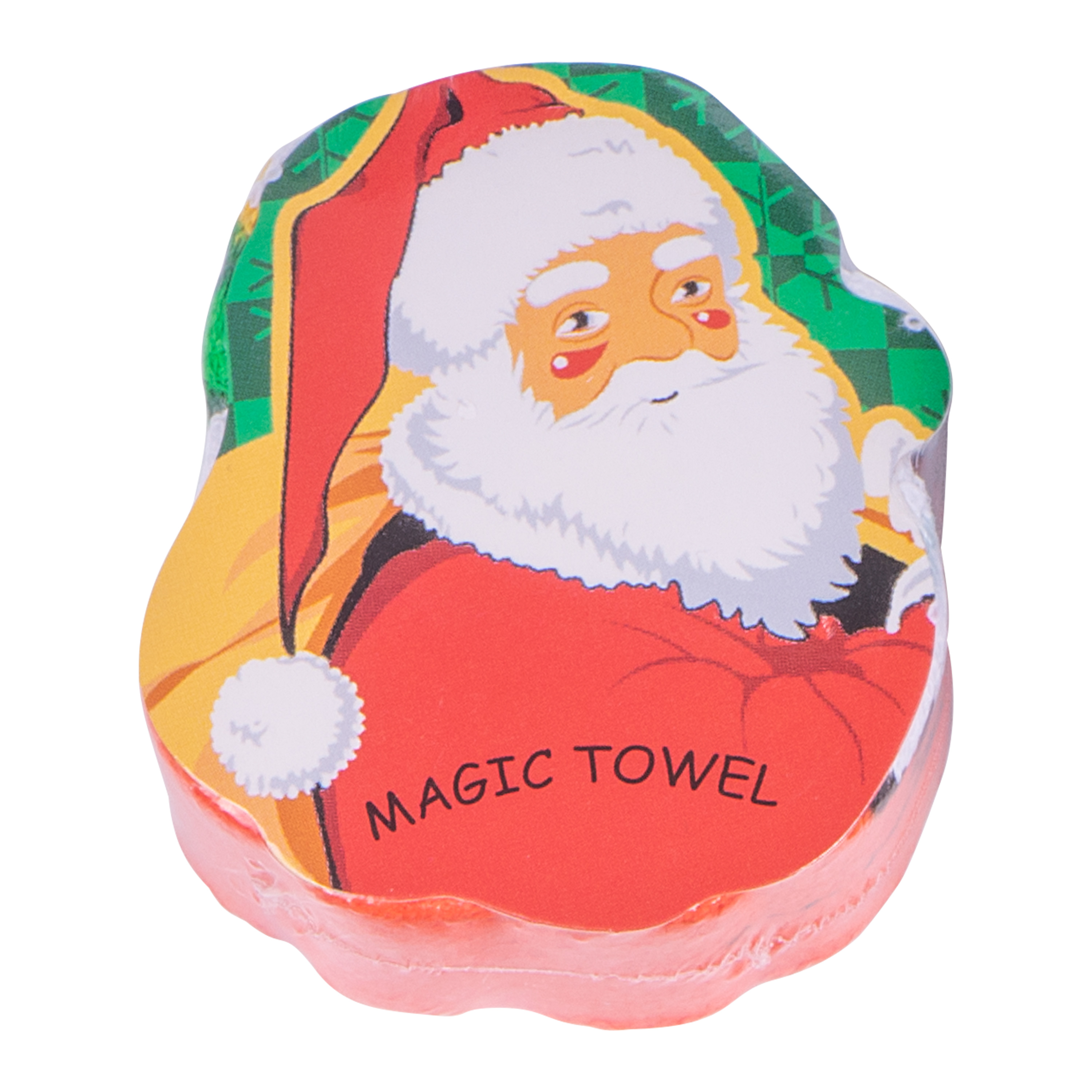 Magisches Handtuch 'Weihnachtsmann'