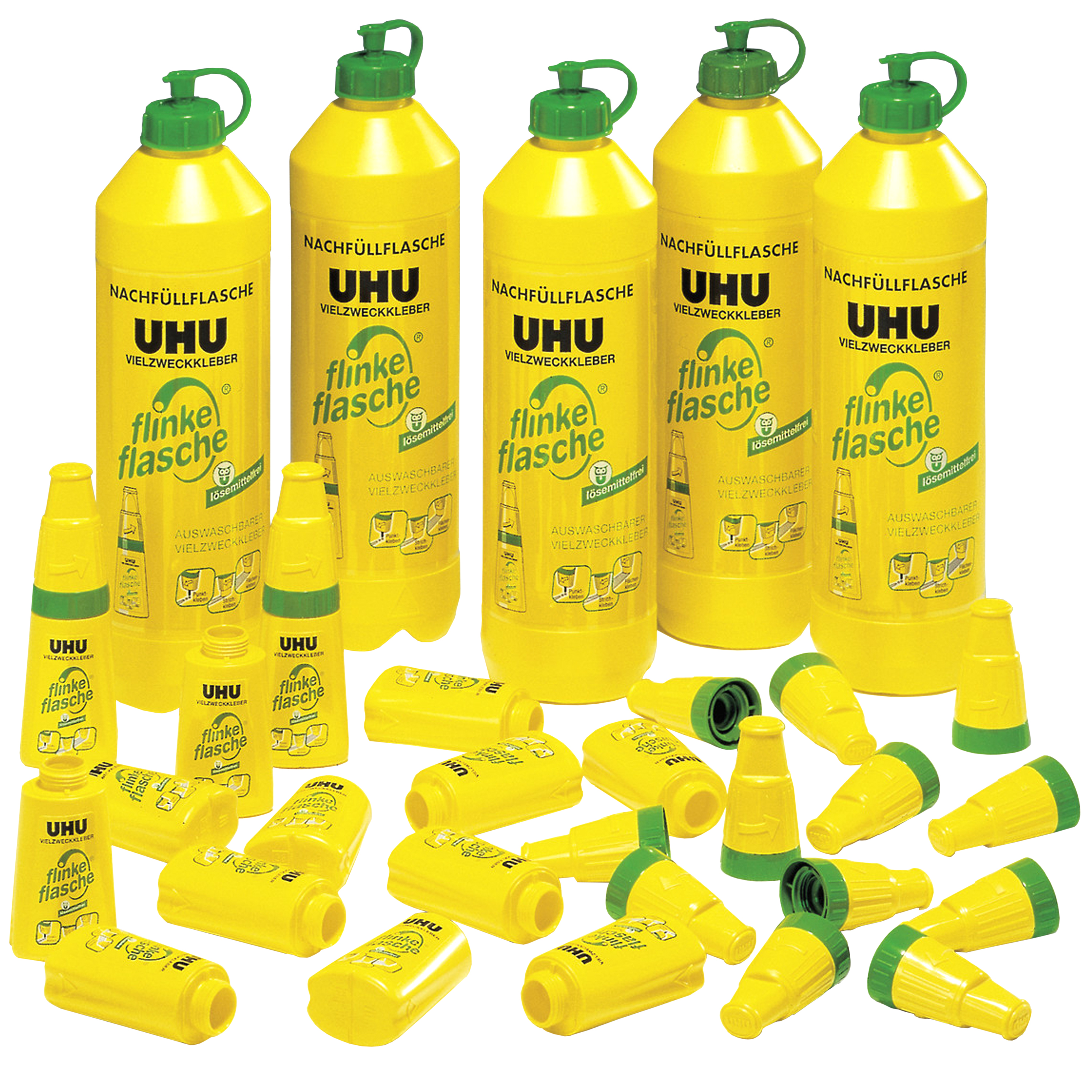 UHU 'Flinke Flasche', verschiedene Mengen