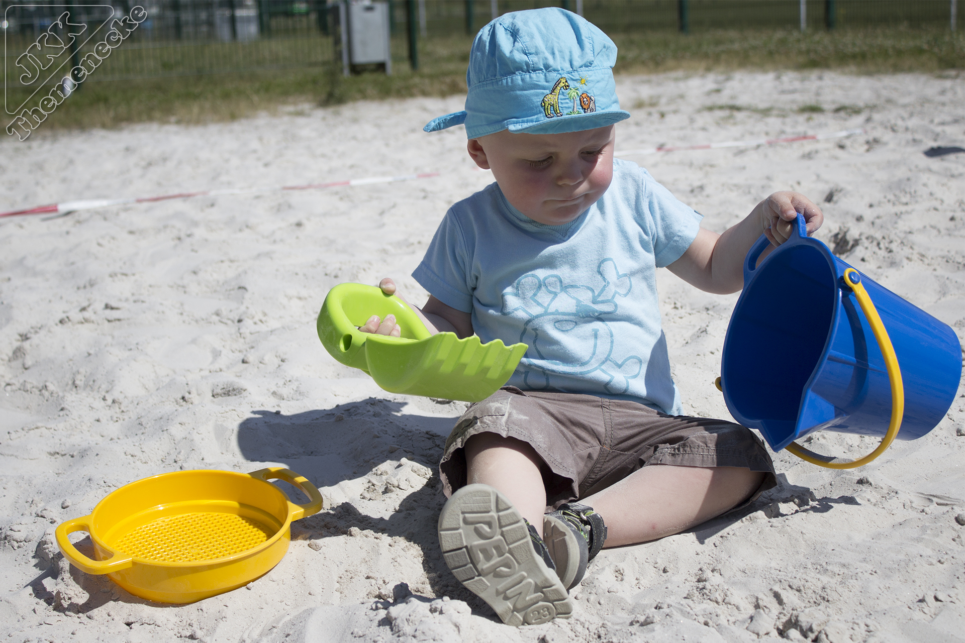 pulverbeschichtet Rekord Eimer für Kinder groß Sandspielzeug 