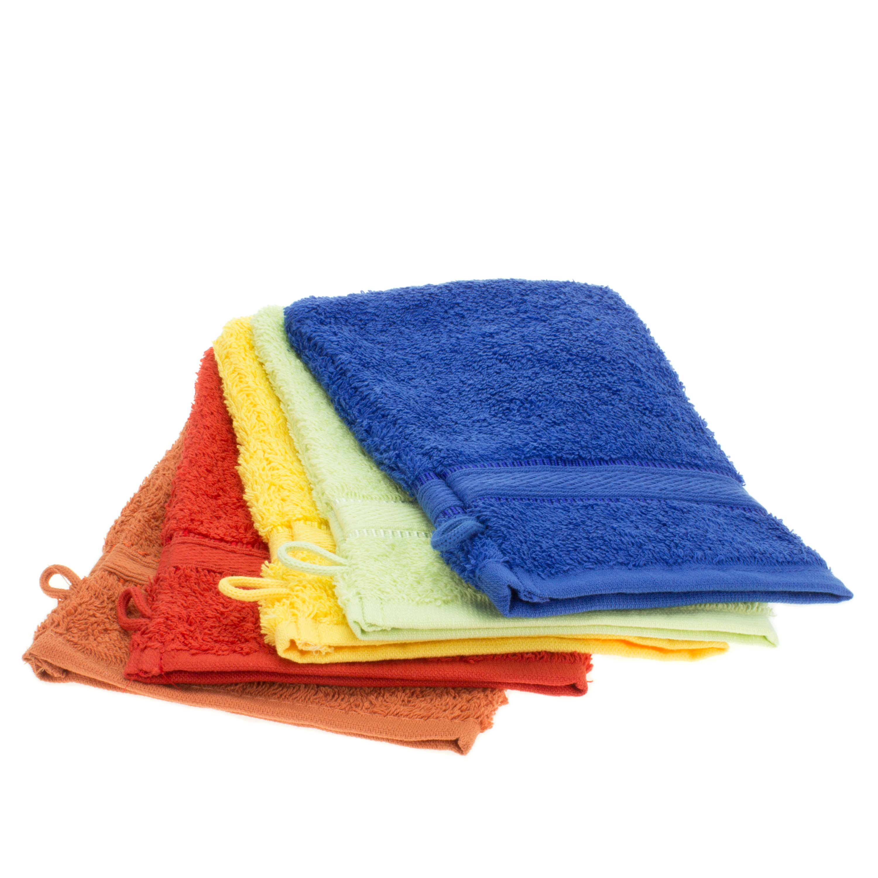 Waschhandschuh Walkfrottier, verschiedene Farben