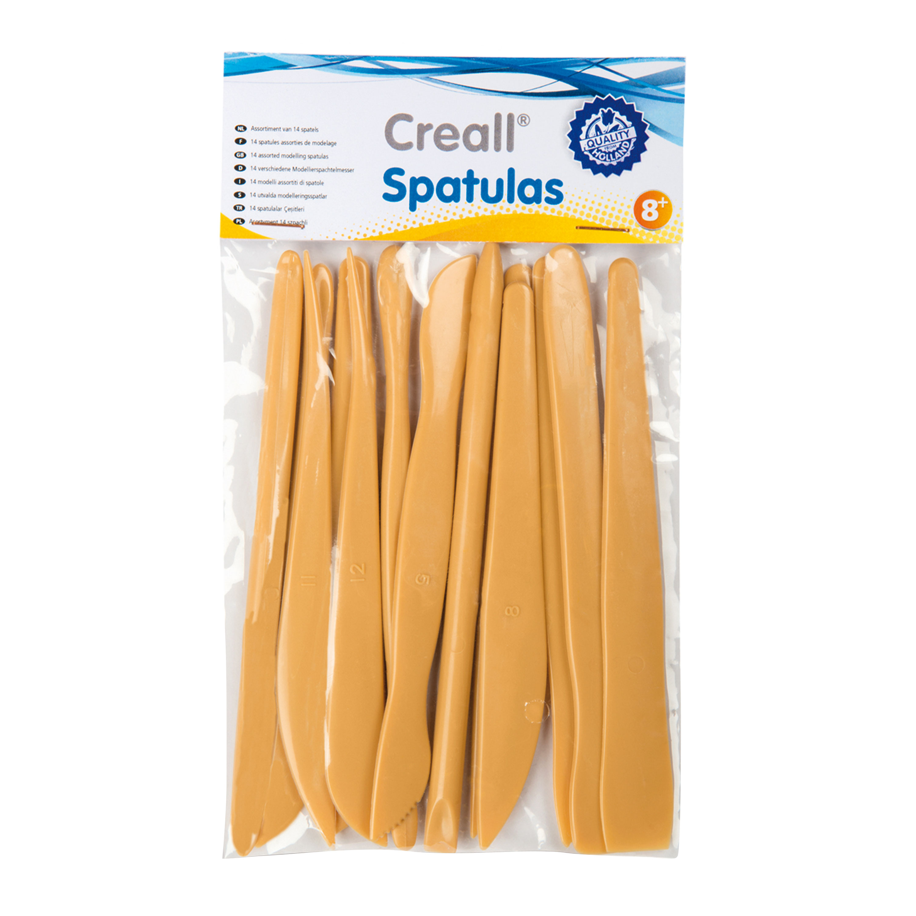 Creall Modellierspatel-Set 'Spatulas', 14 Teile