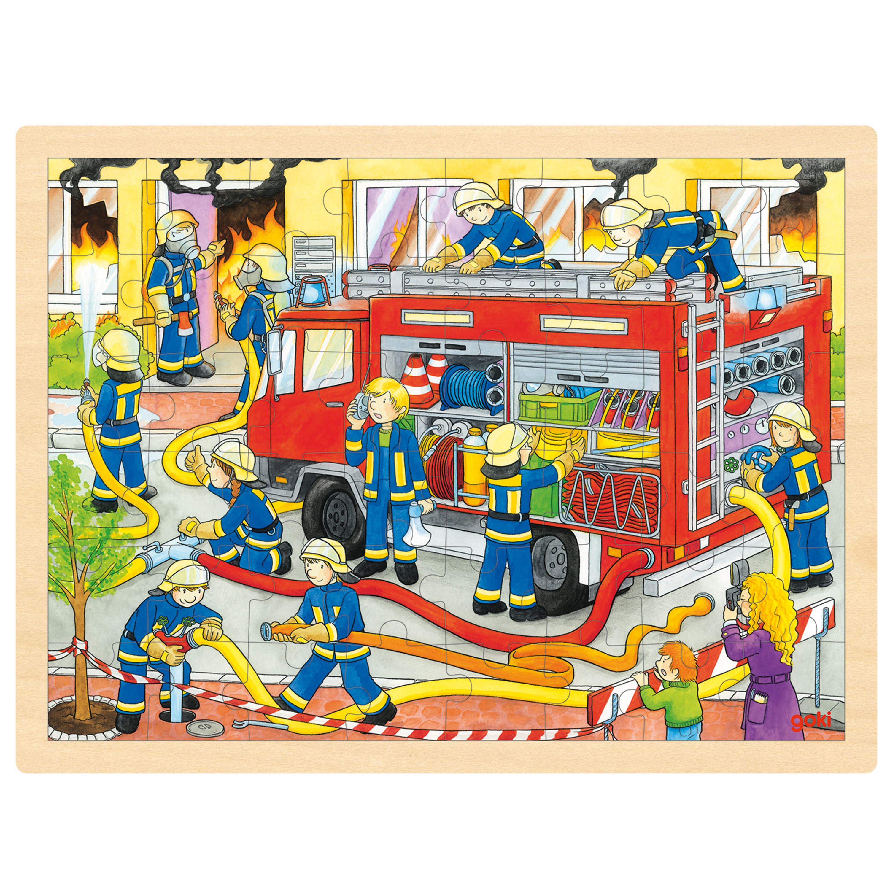 Rahmenpuzzle 'Feuerwehr'