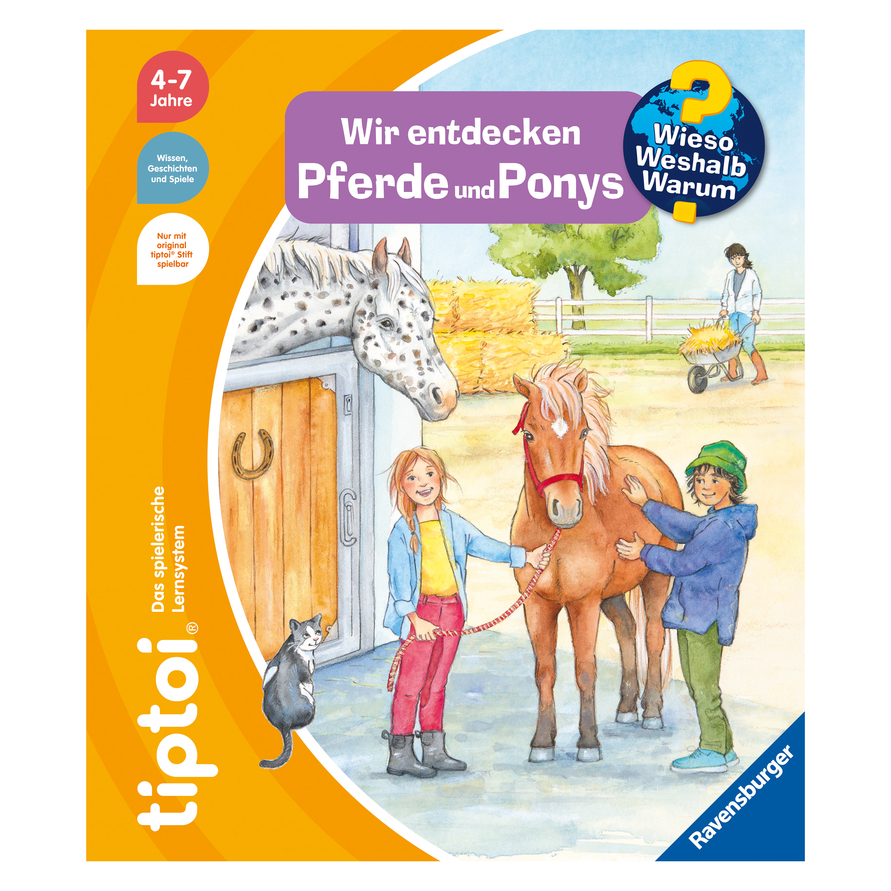 tiptoi® Sachbuch 'Wir entdecken Pferde und Ponys'