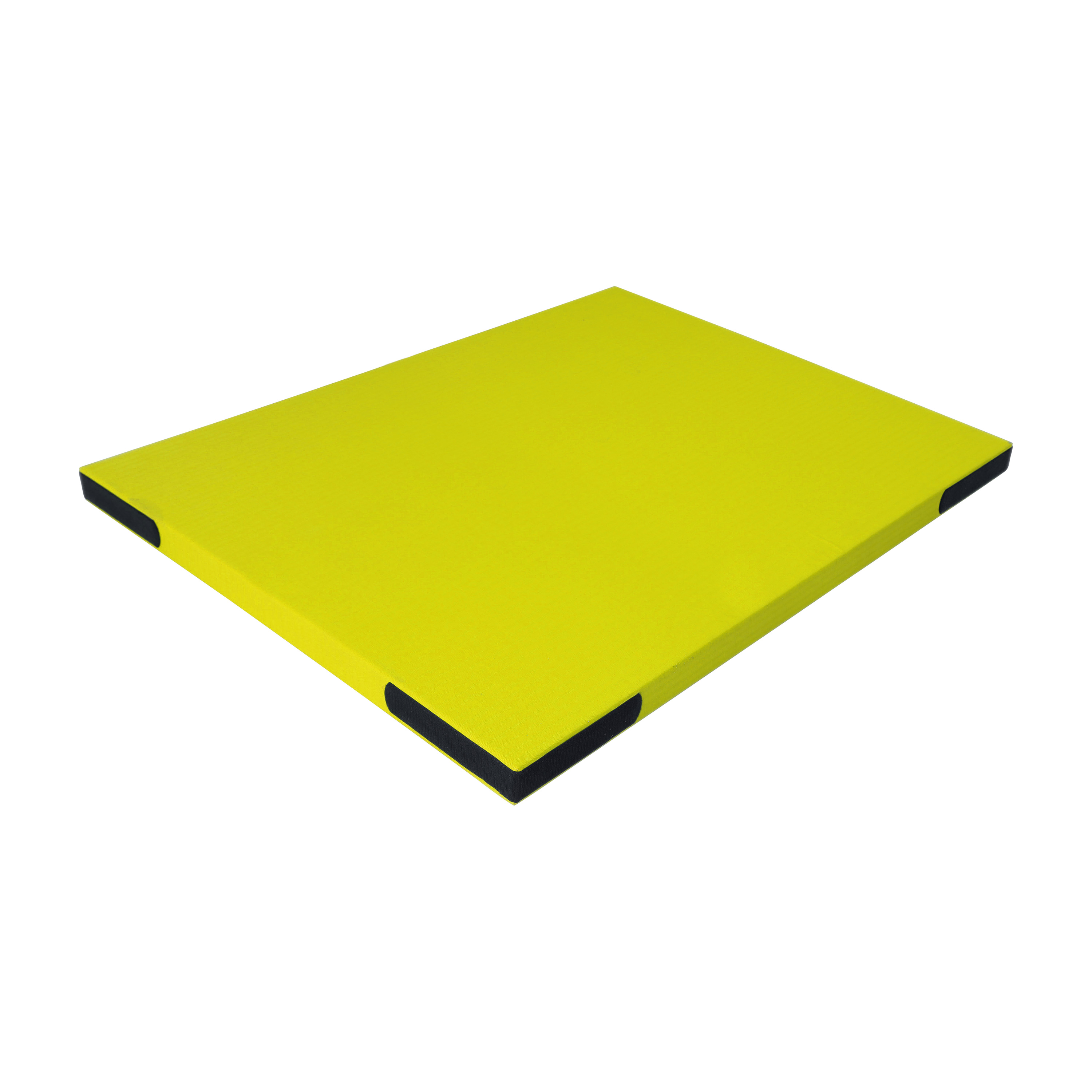 Fallschutzmatte 'Light' gelb mit Klett, 150 x 100 cm, 5,1 kg