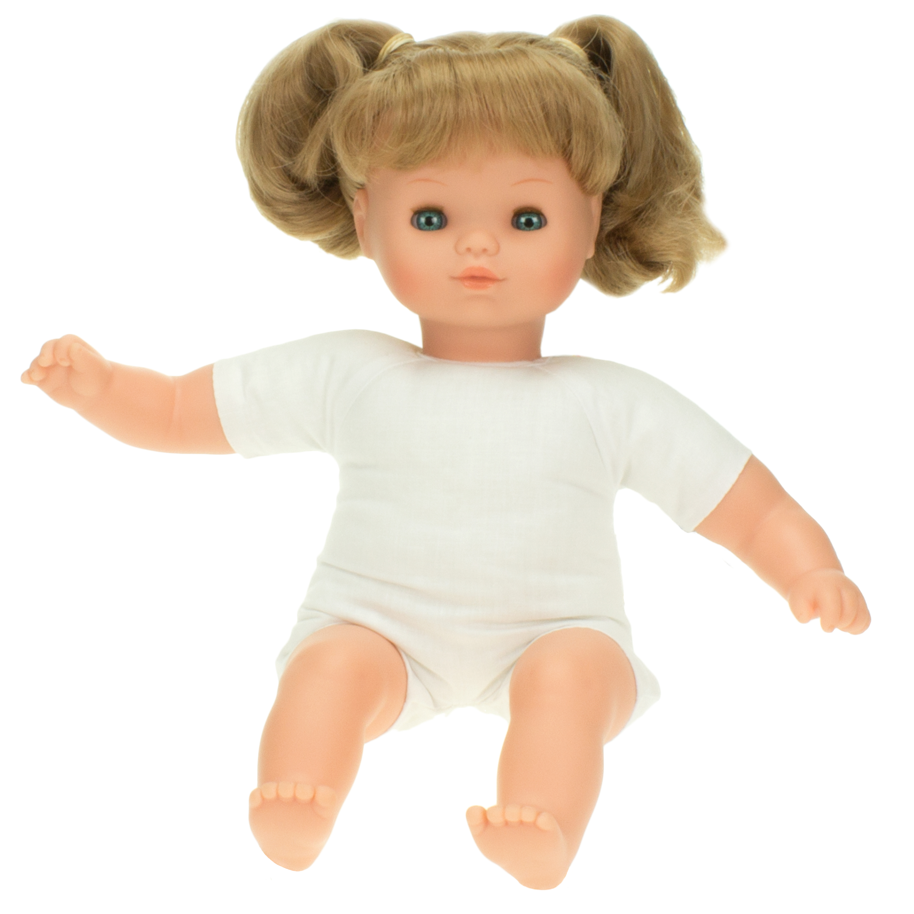 Babypuppe Weichkörper Mädchen 'Leni', 30 cm