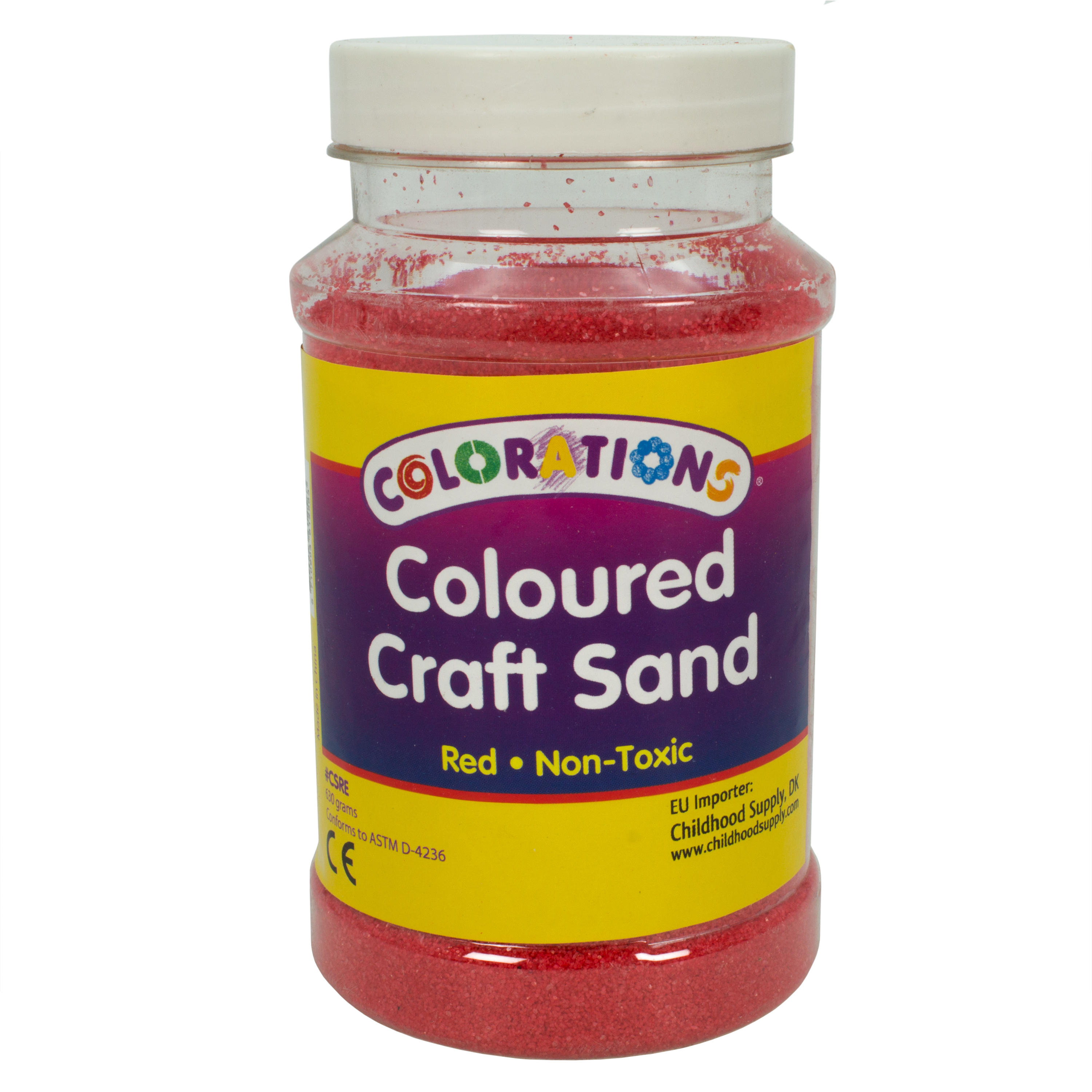 Color-Sand 'rot', 630 g
