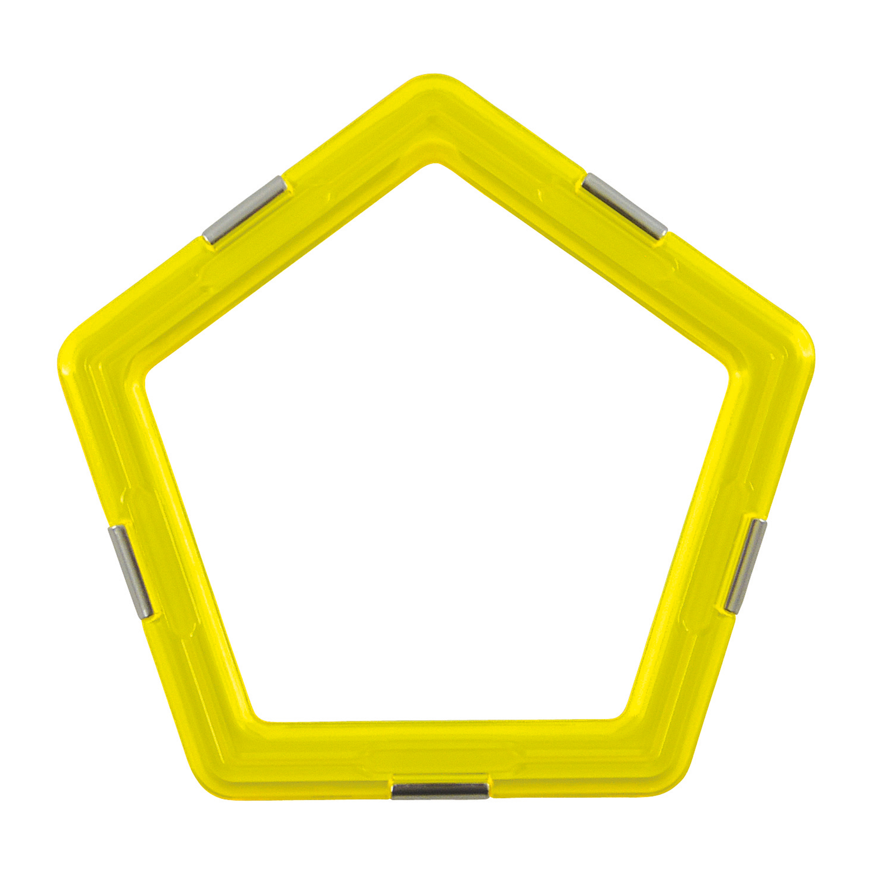 Geosmart 'Fünfeck' gelb, 6er-Set