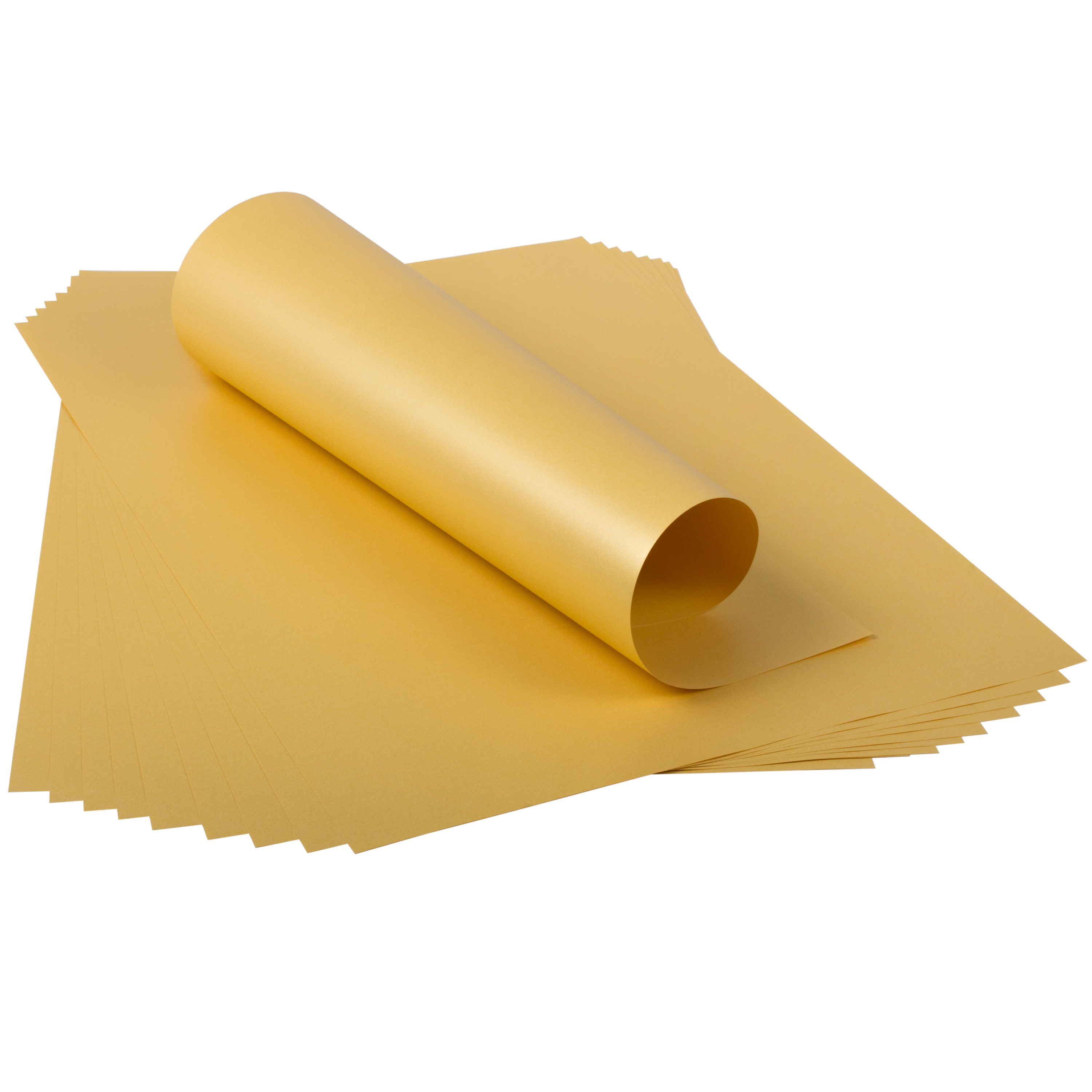 Tonpapier 130 g, gold, 50 x 70 cm