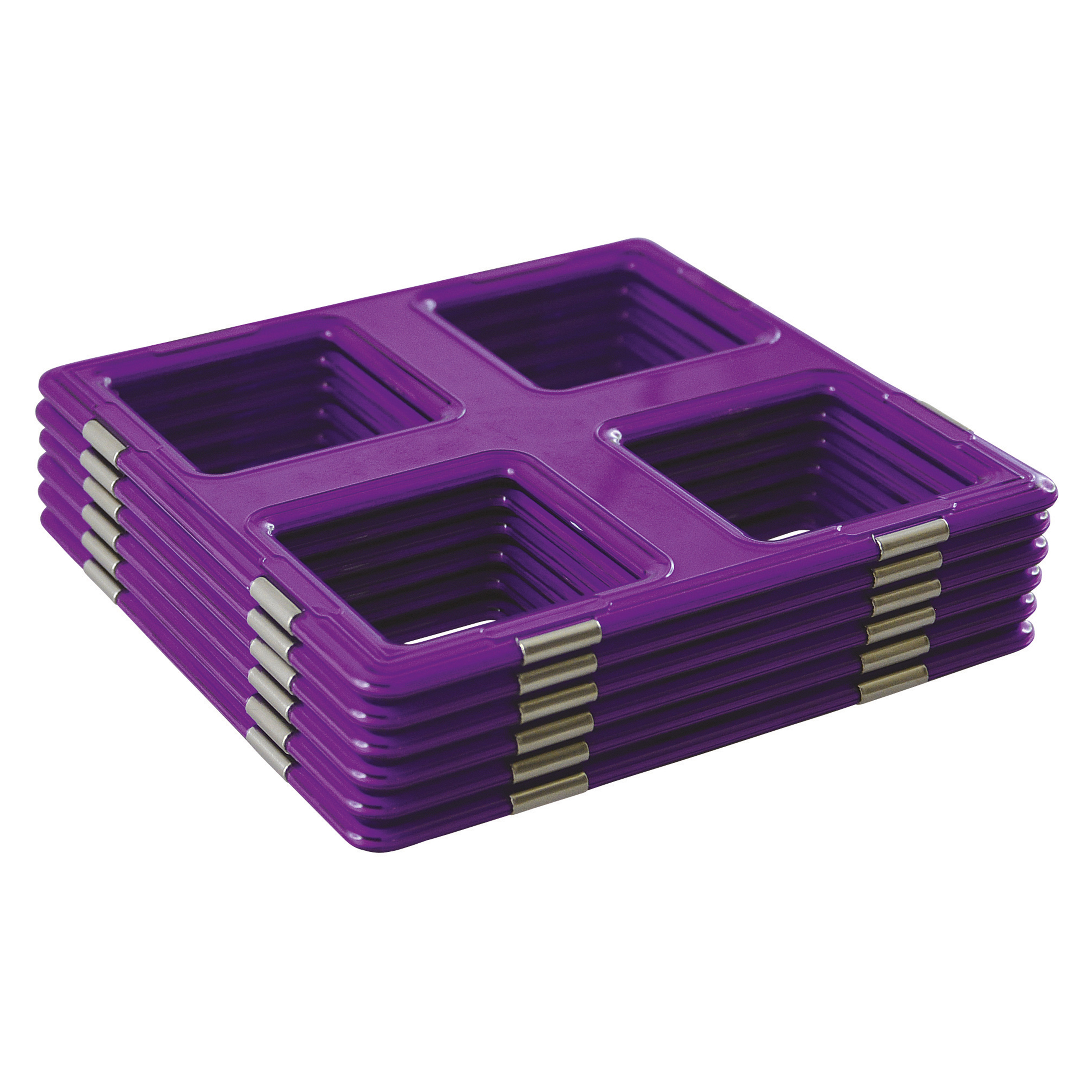 Geosmart 'Mega Quadrat' violett, 6er Set