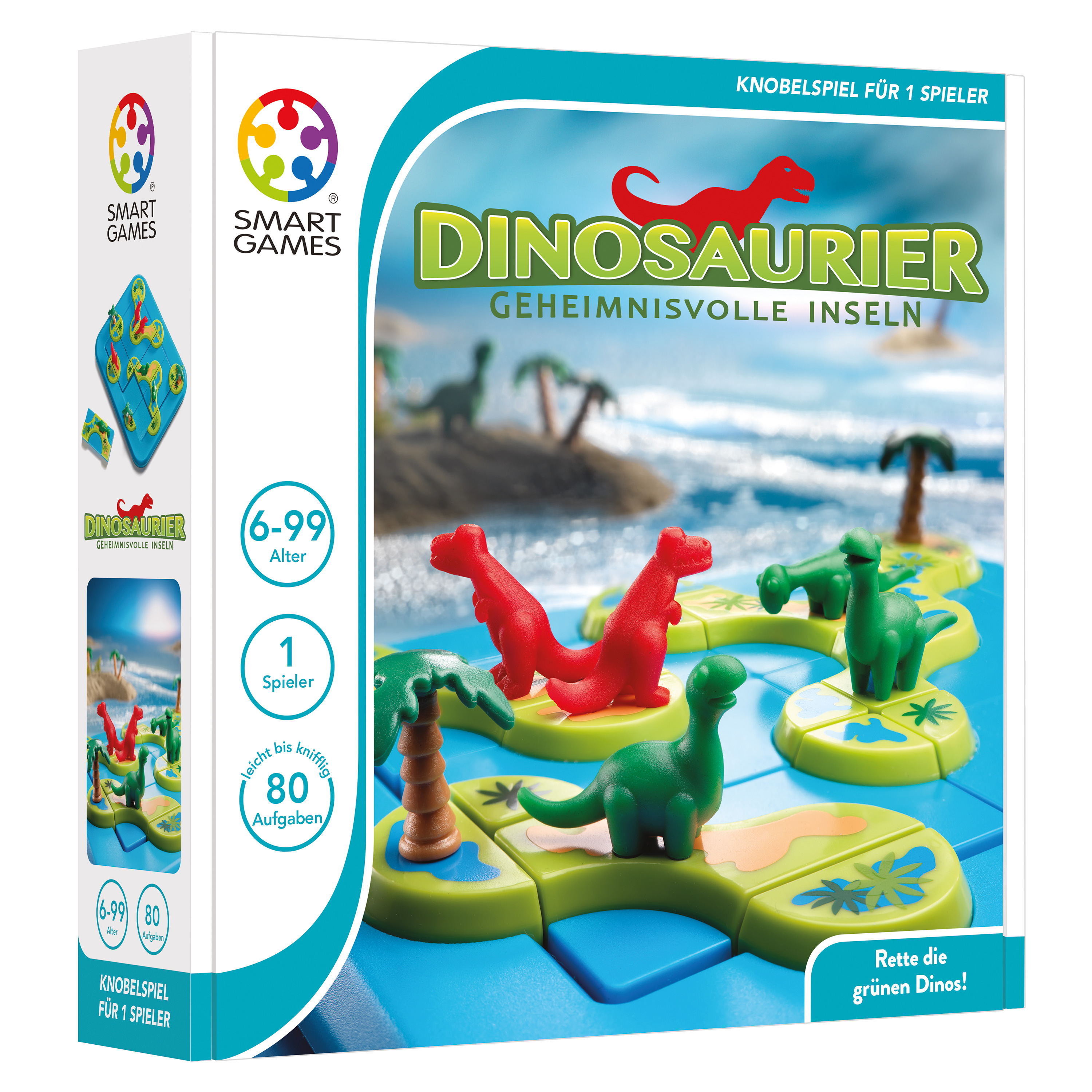 SMART GAMES Dinosaurier - Geheimnisvolle Inseln