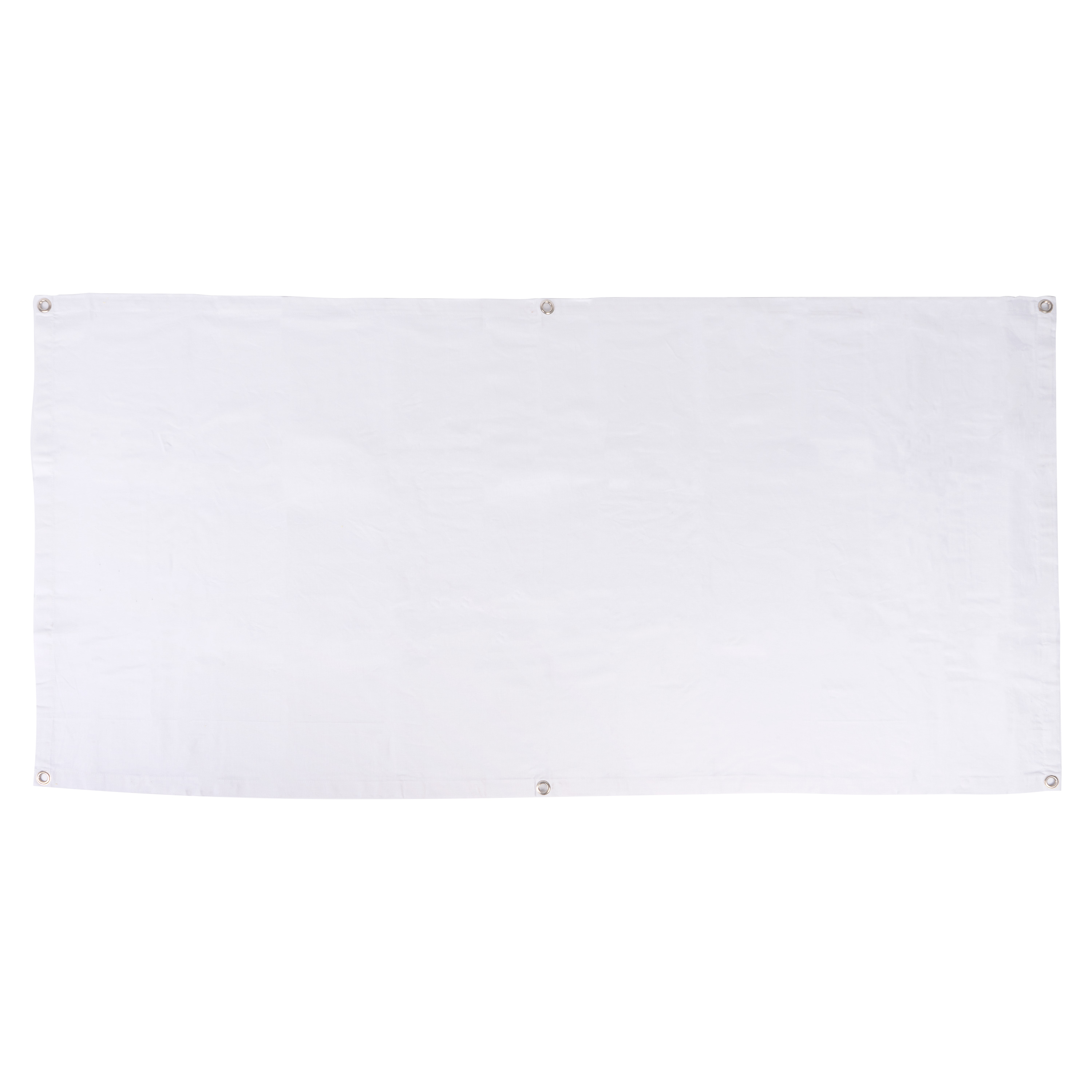 Baumwoll-Banner 'Blanko', 135 x 65 cm