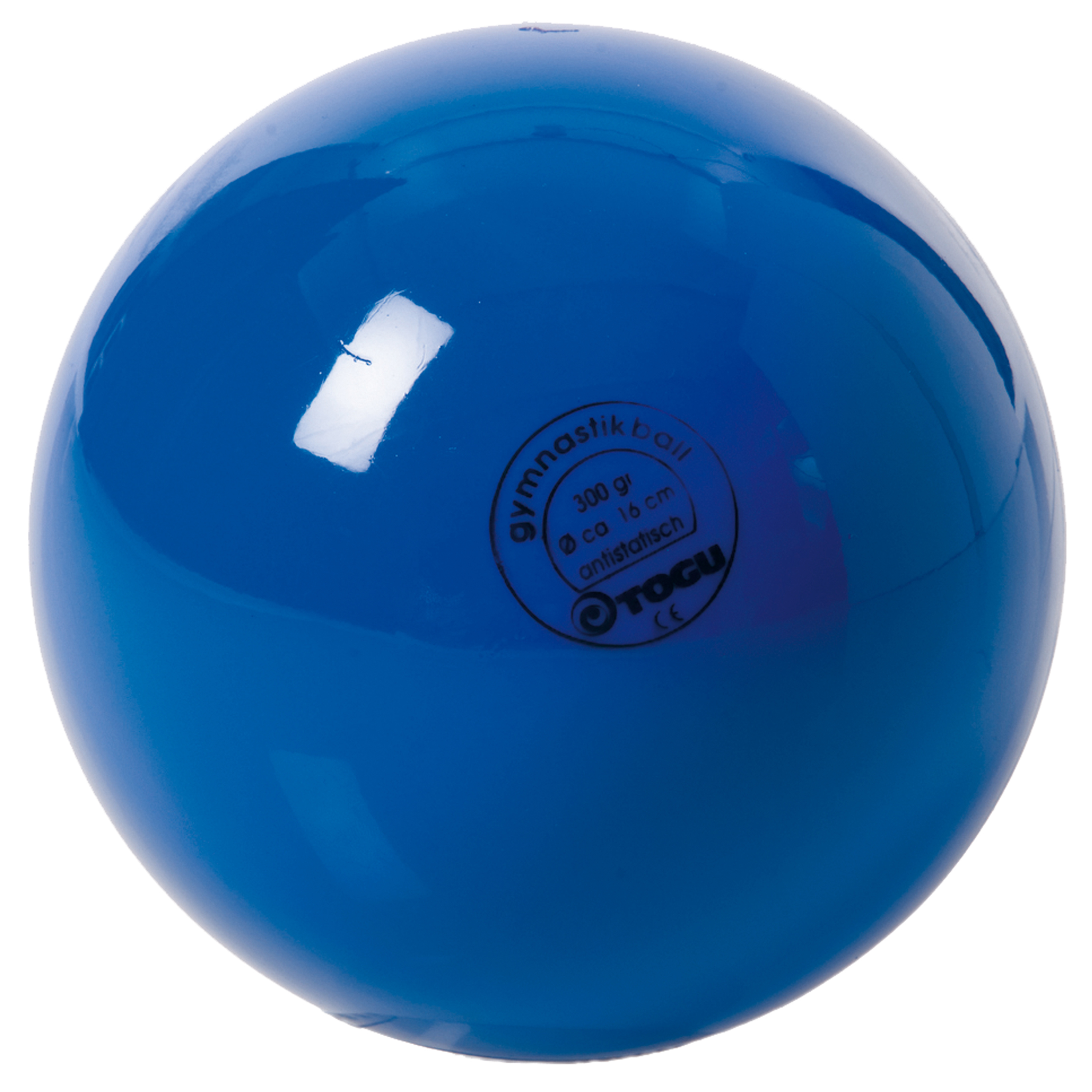 Gymnastikball 'Standard - blau', Ø 16 cm, 300 g