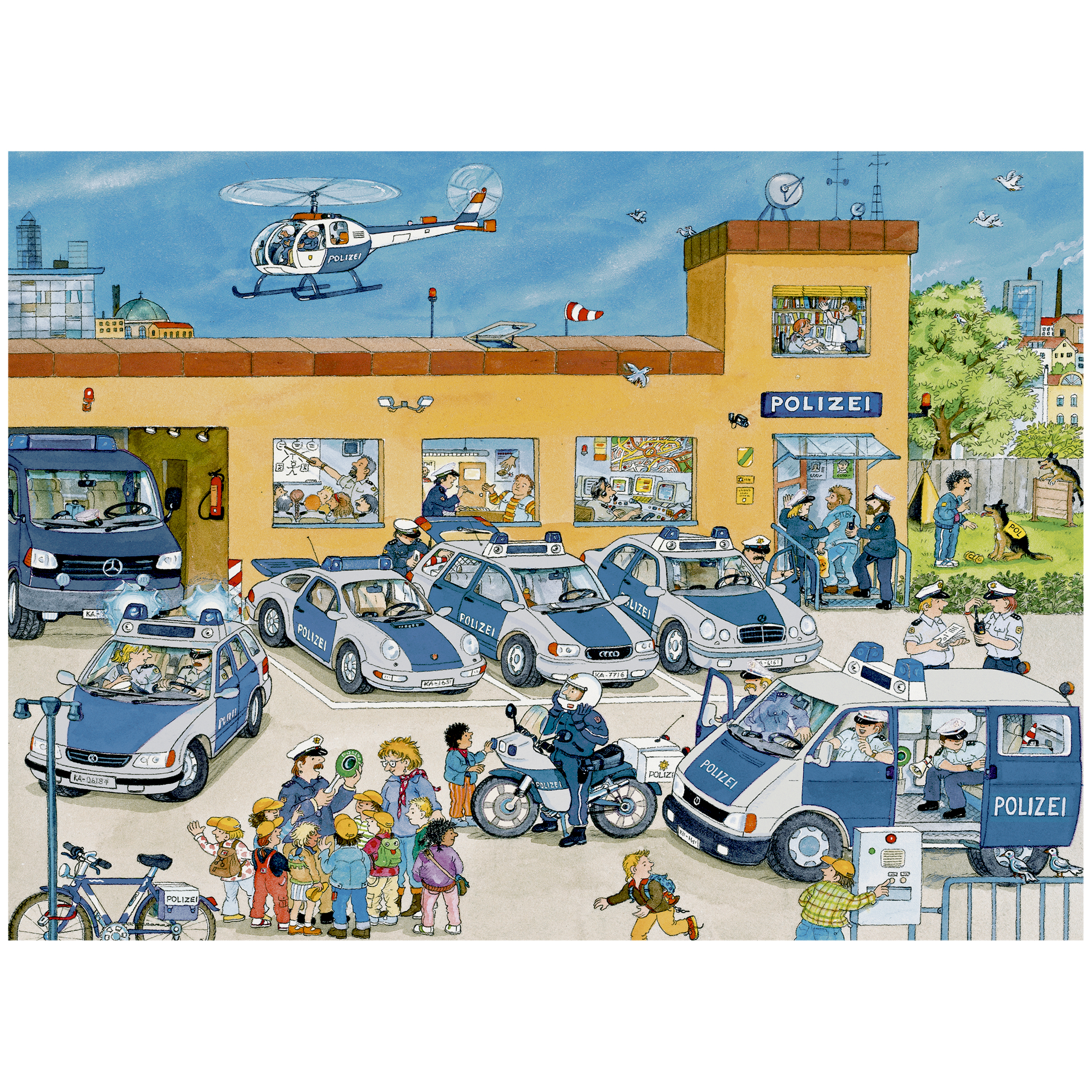 XXL-Puzzle 'Polizeirevier'