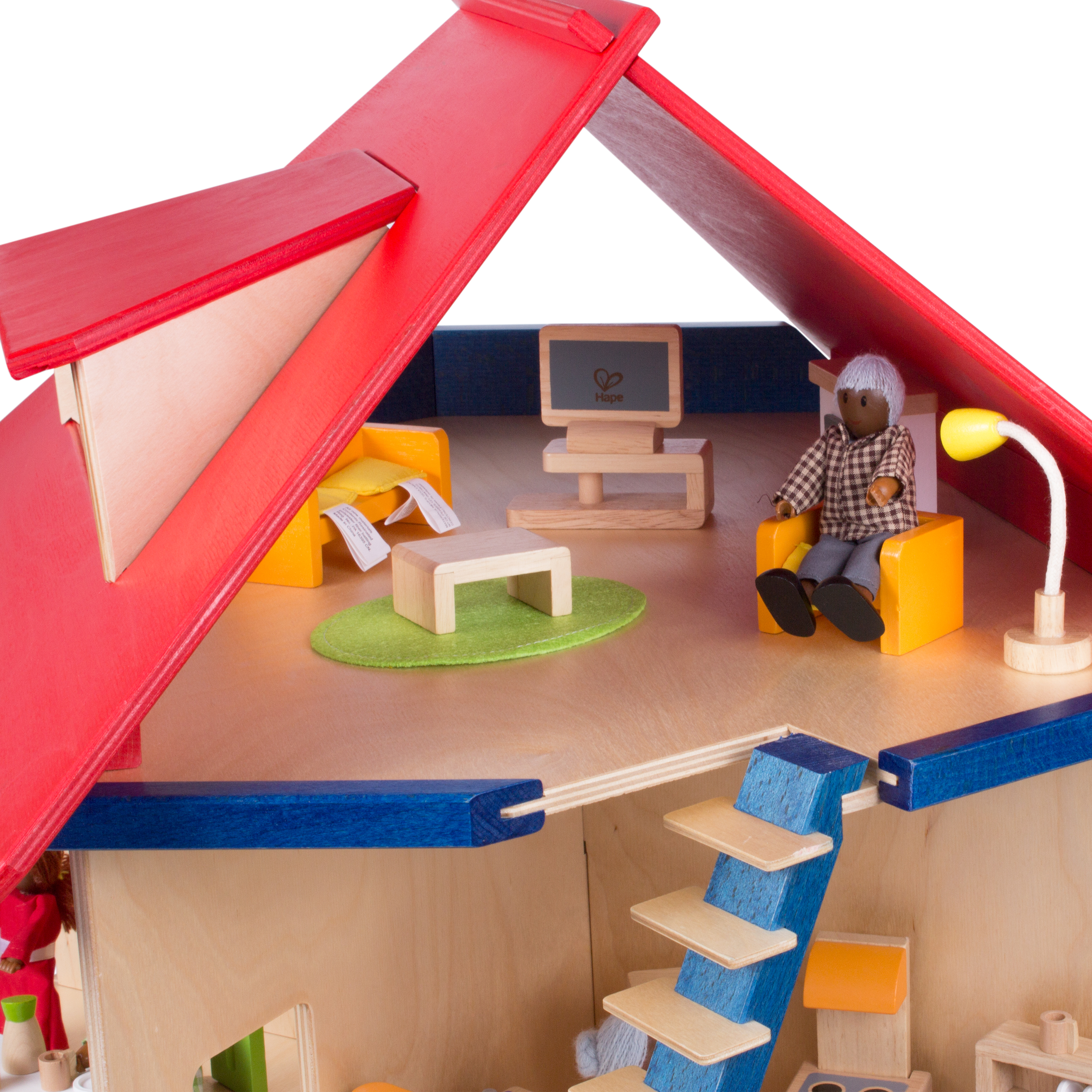 Puppenhaus Holzspielzeug Rollenspiel - Beck 90001