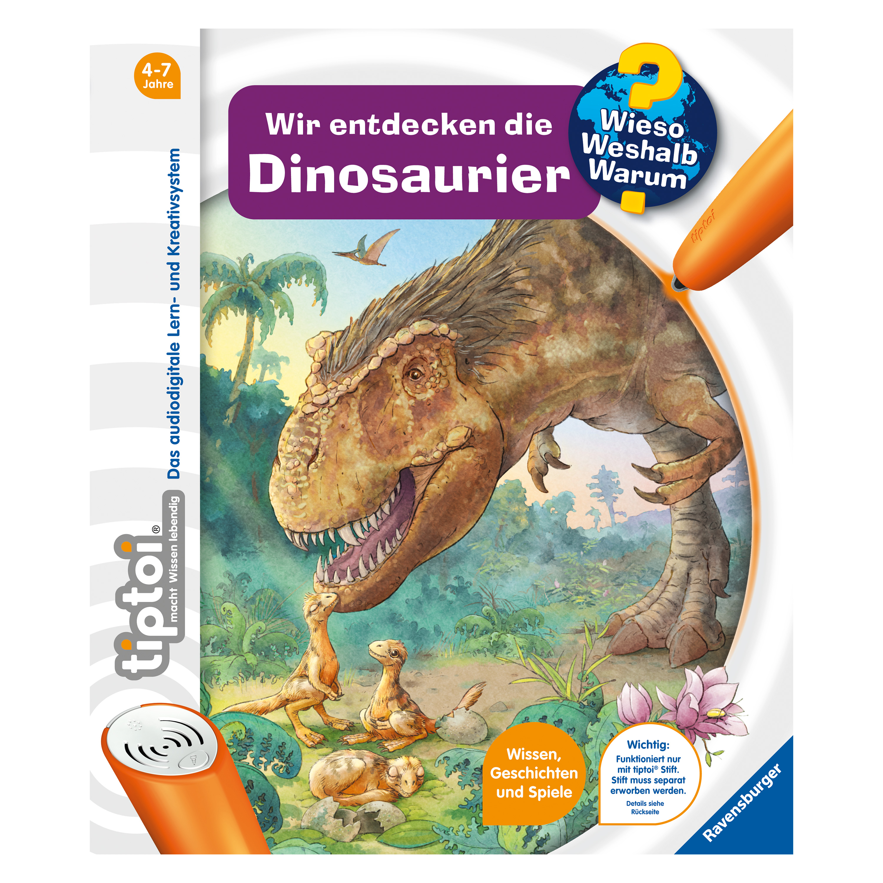 tiptoi® Sachbuch 'Wir entdecken die Dinosaurier'