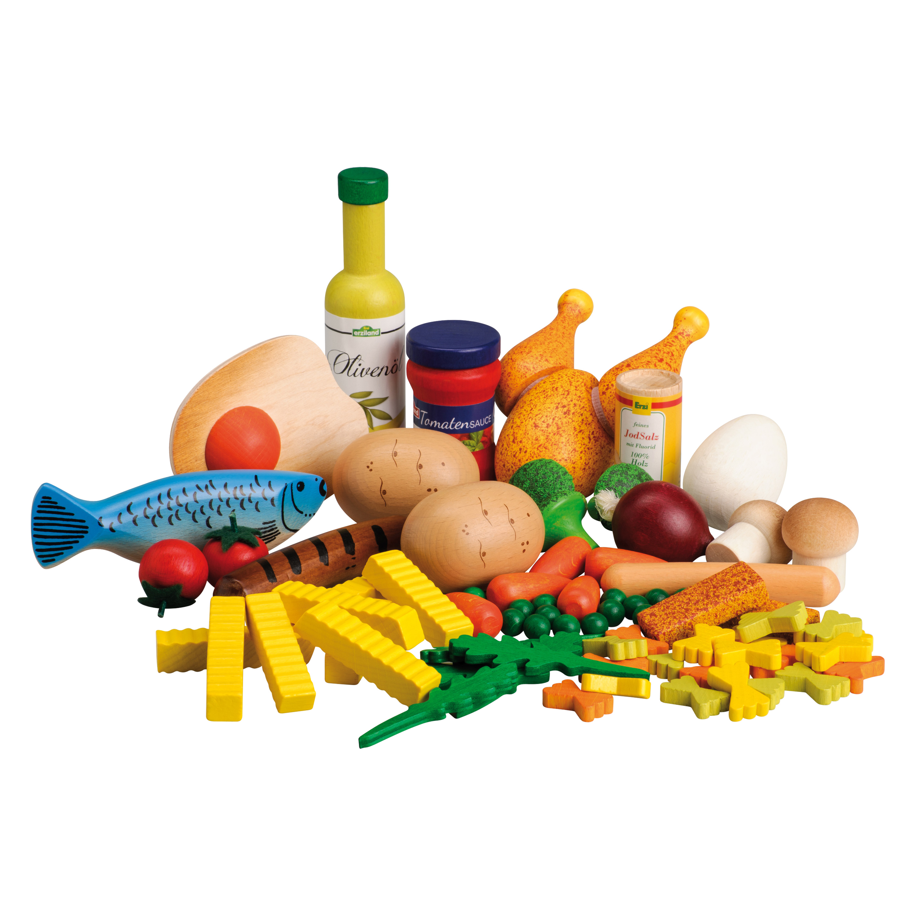 Erzi 'Kochspaß für Spielküchen', 75 Teile