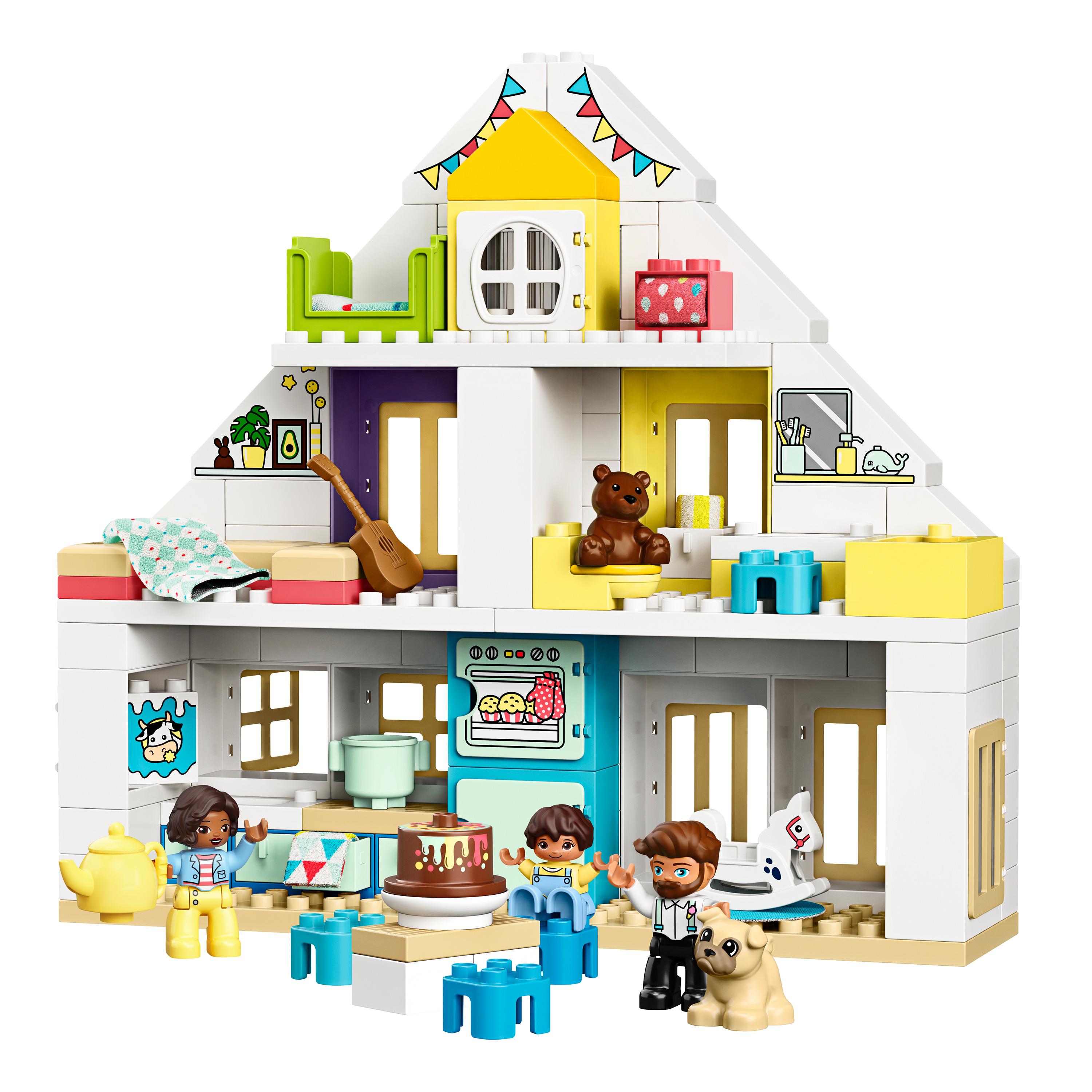 LEGO® DUPLO® 'Unser Wohnhaus', 129 Teile