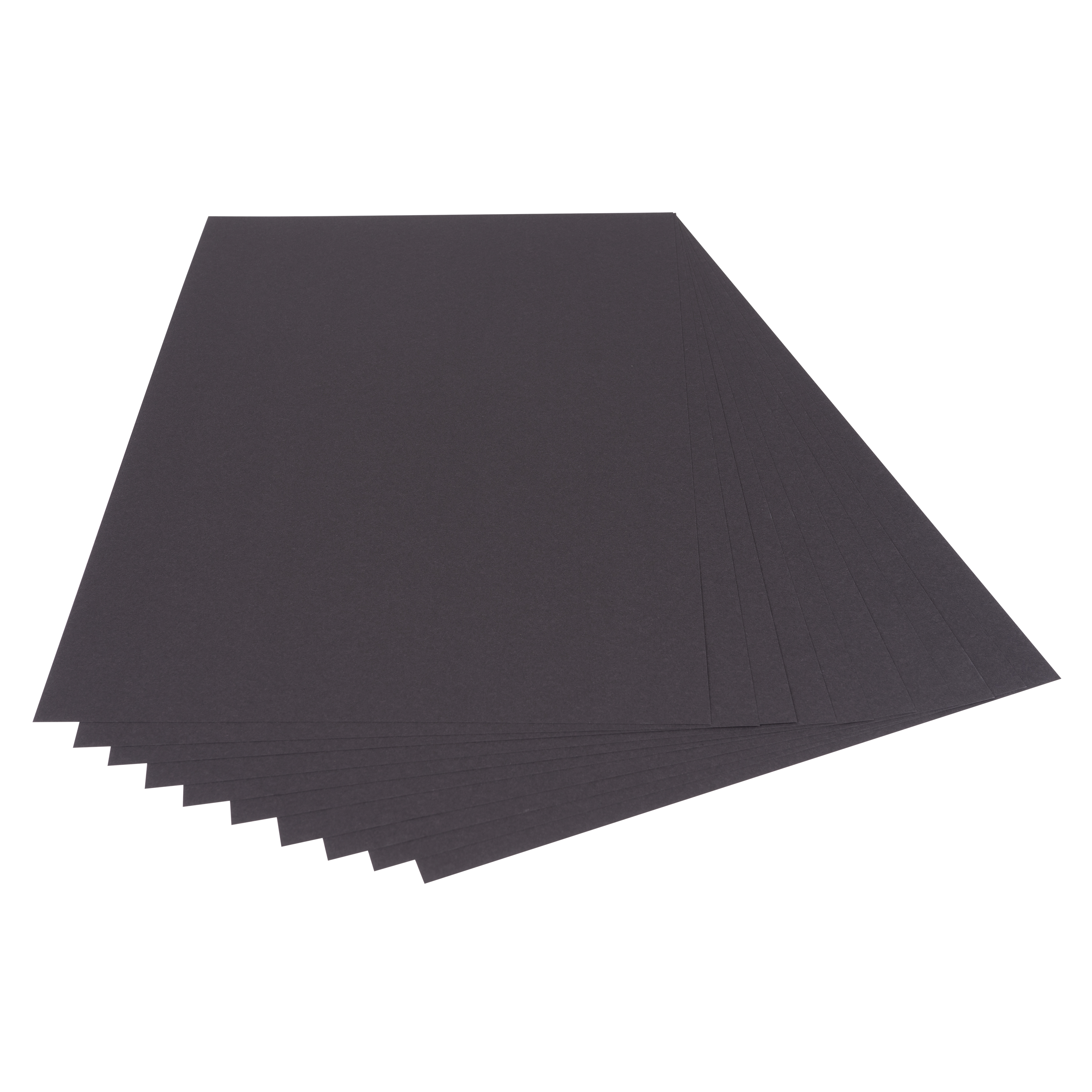 KuKiMa Bastelkarton schwarz, 175 g/m², 25 x 35 cm
