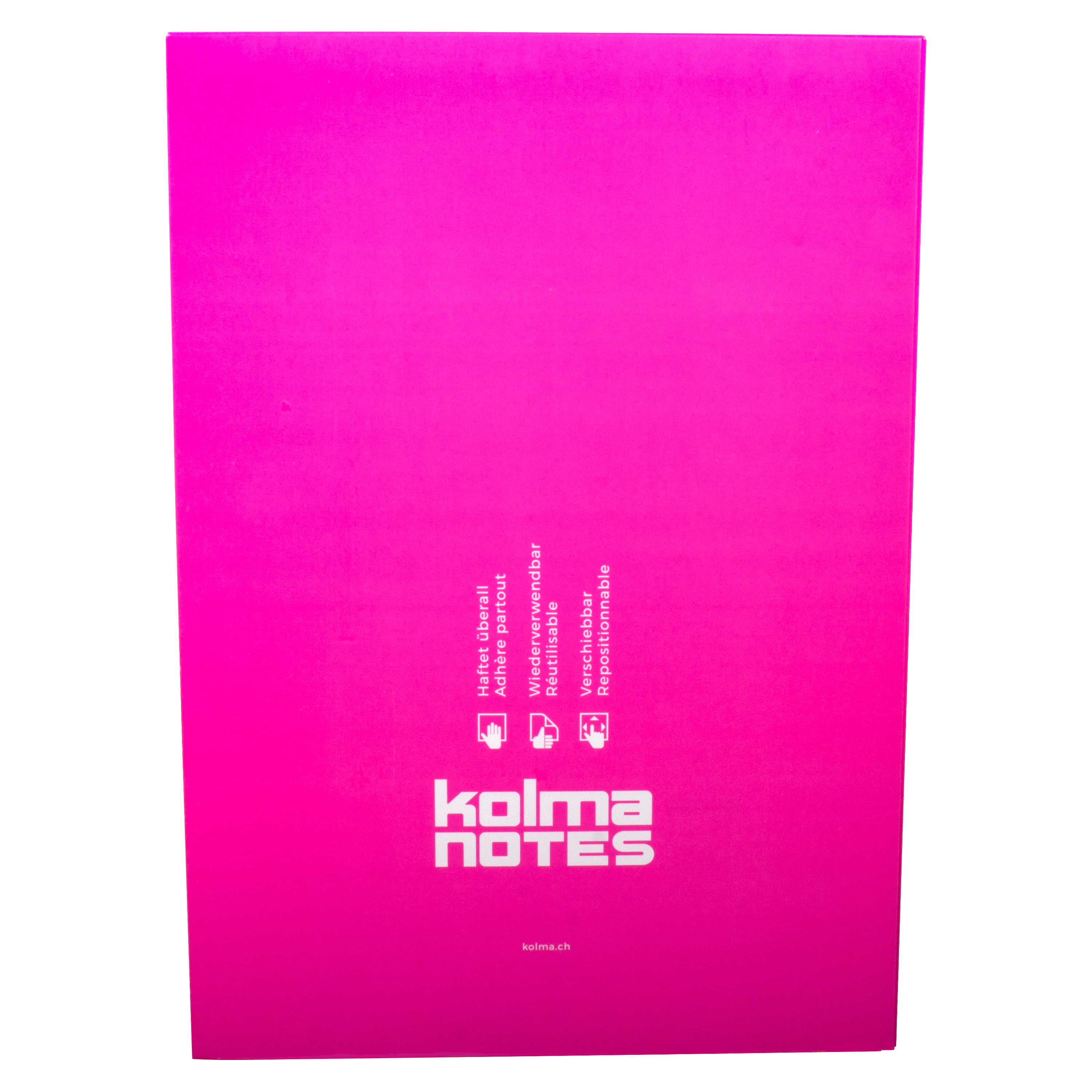 Statische Haftnotizen 'pink', A4-Format, 50 St.