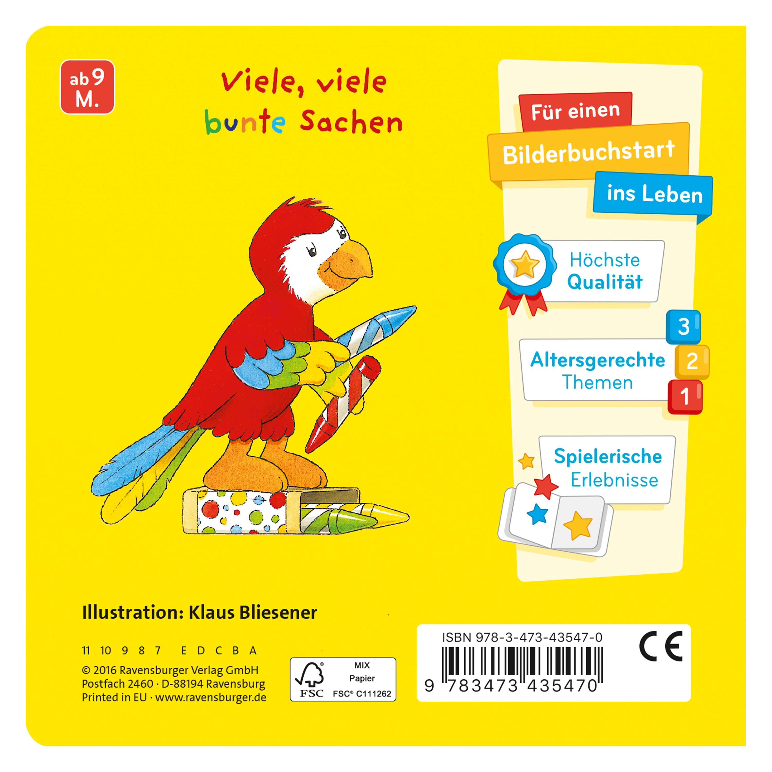 Ravensburger 'Mein erstes Gucklochbuch: Farben'