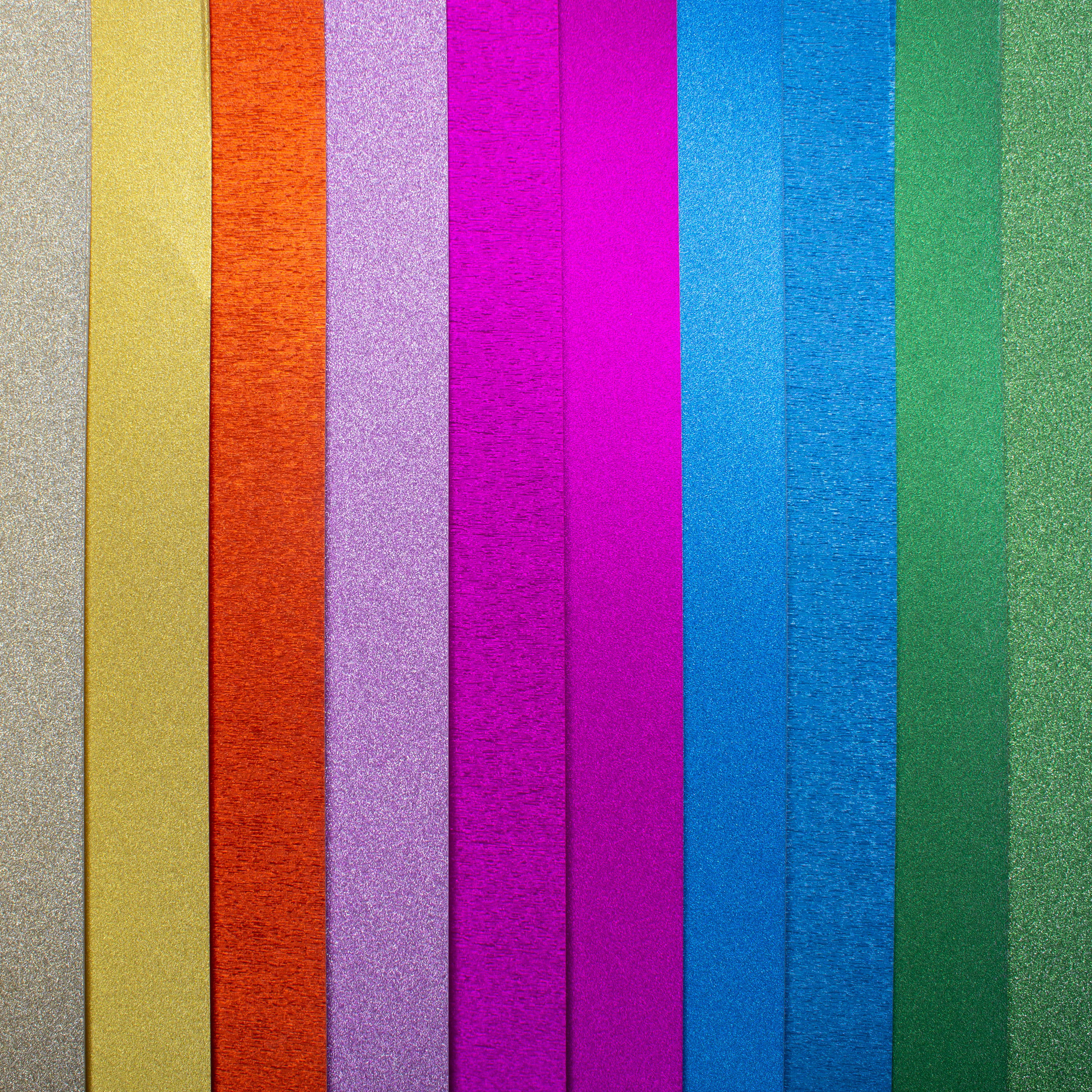 Glitterkarton 'Unifarben' 50 x 70 cm, 30 Bögen
